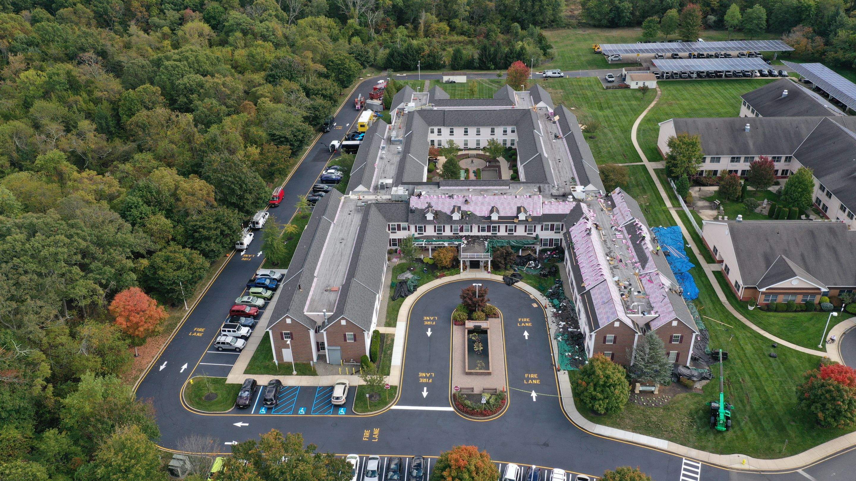 Commercial Roofing Installation using Owens Corning Duration by All Site Roofing