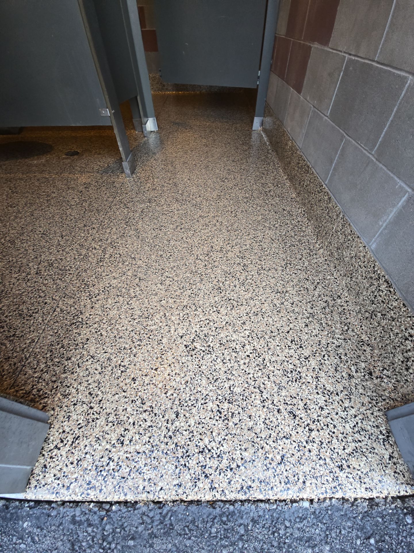 Bathroom Transformation  using Aztec Beige by Croc Coatings, LLC