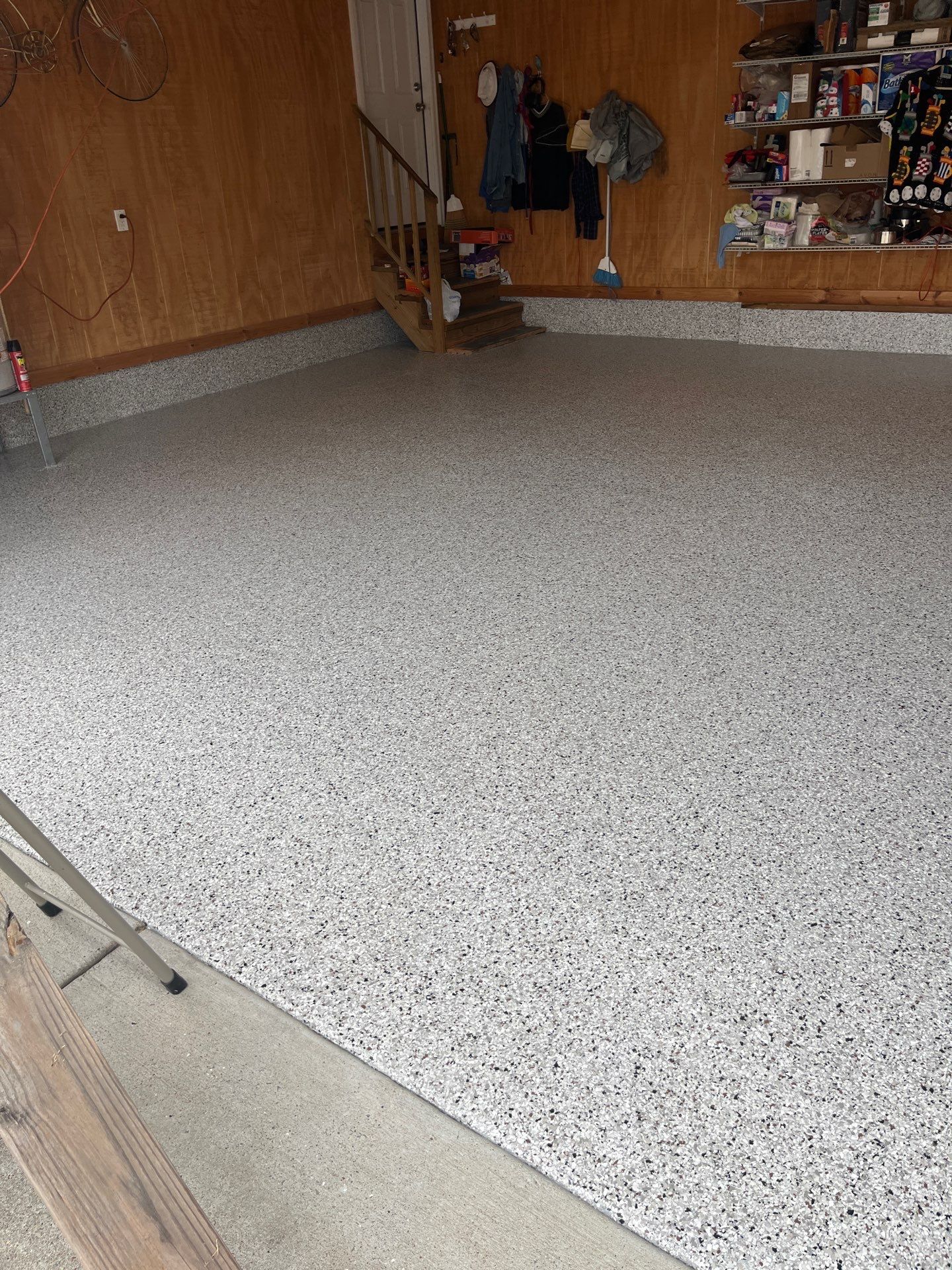 Garage Floor Coating using Coyote by My Garage Floor Guys