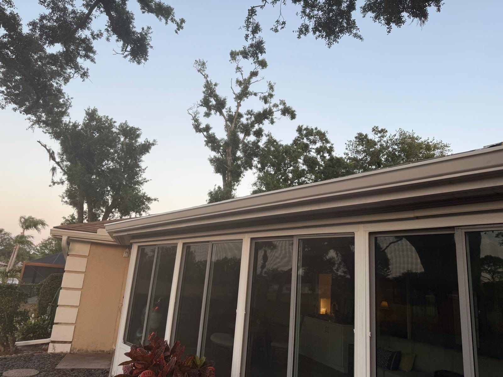 Aluminum Seamless Gutters in Sarasota FL by Gutter Professors