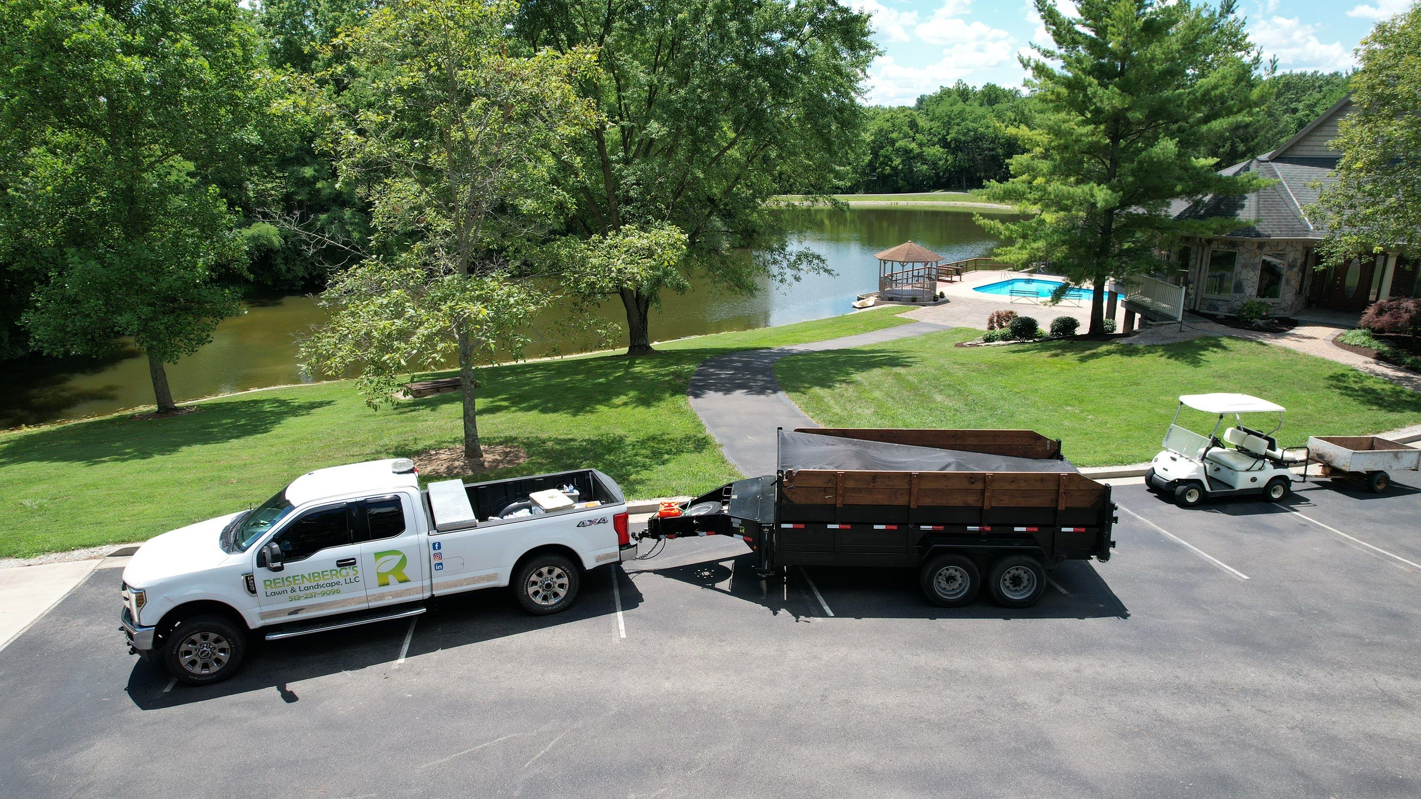 Tear Out, Plant Install & Mulch by Reisenberg’s Lawn & Landscape, LLC
