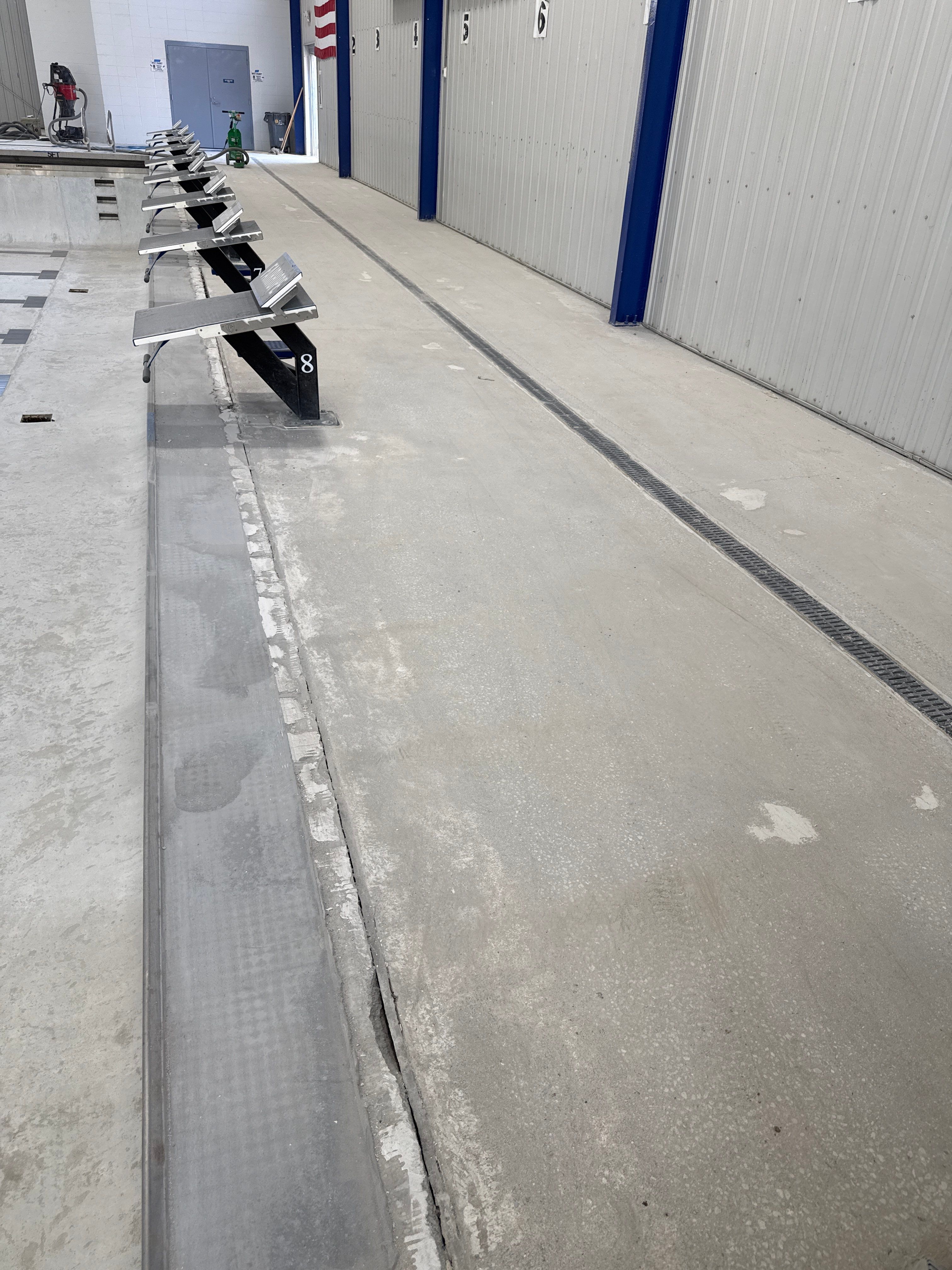 Commercial Pool Deck Restoration in Fairhope by Cornerstone Hard Surface Restoration
