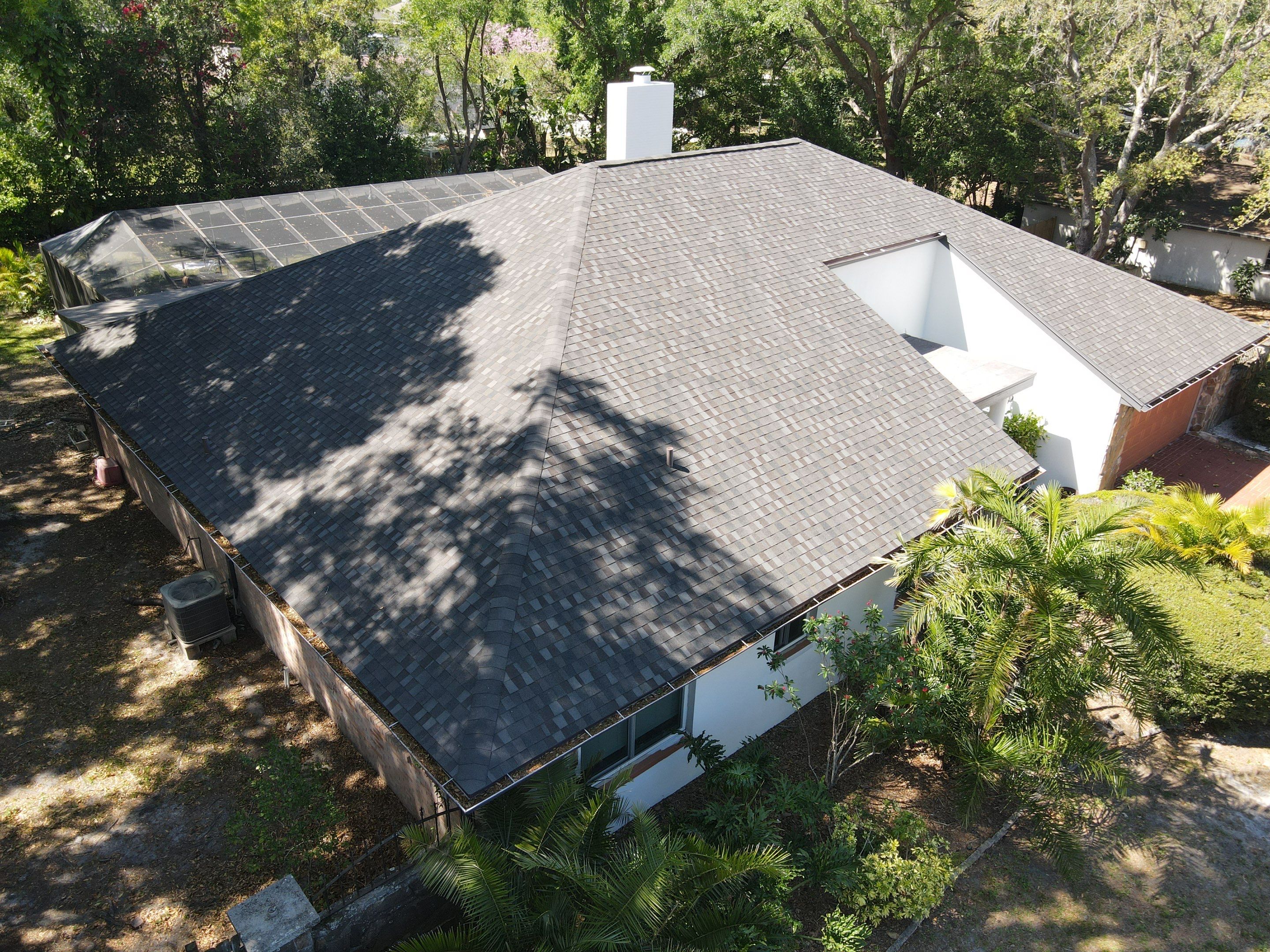 Roof replacement in Brandon, FL. by Steadfast Roofing