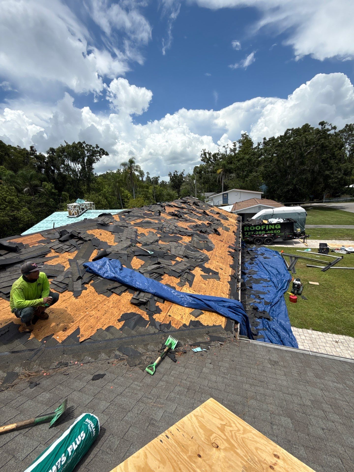 Project in Lutz 33549 by Mitchell Roofing Company LLC 