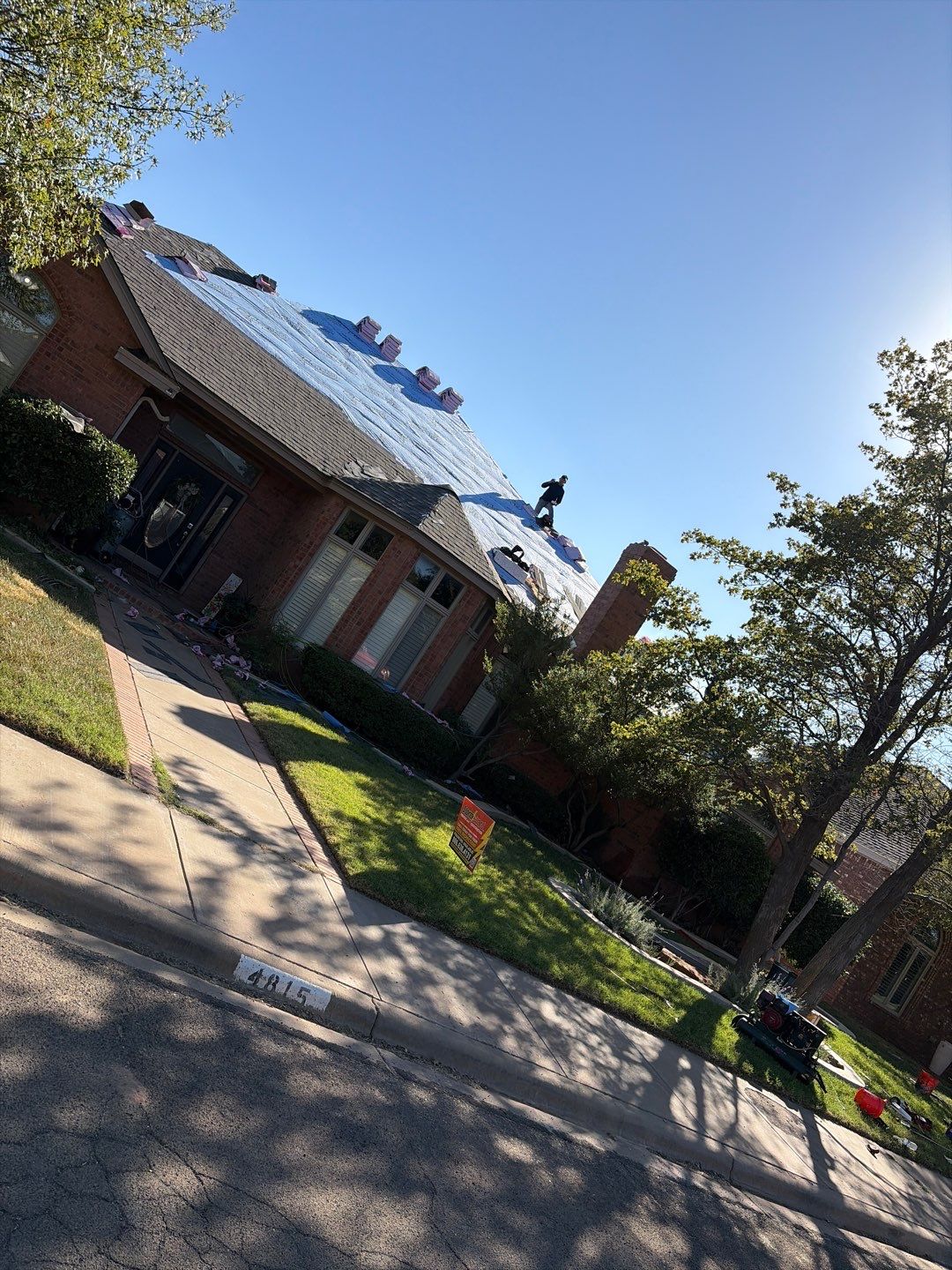 Lubbock house by Storm Guard of Lubbock