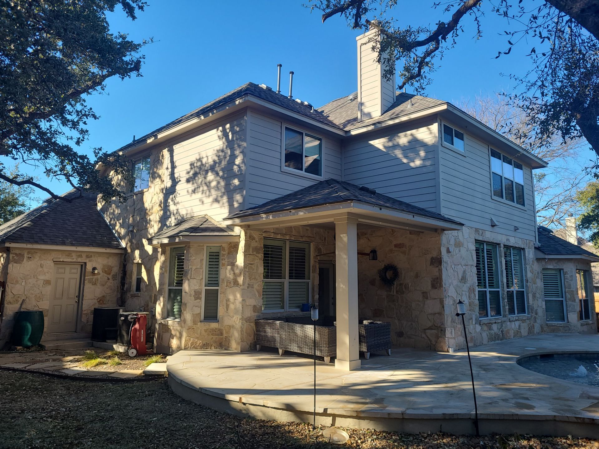 Full Exterior Freshen-Up by Oakwood Roofing and Construction, LLC