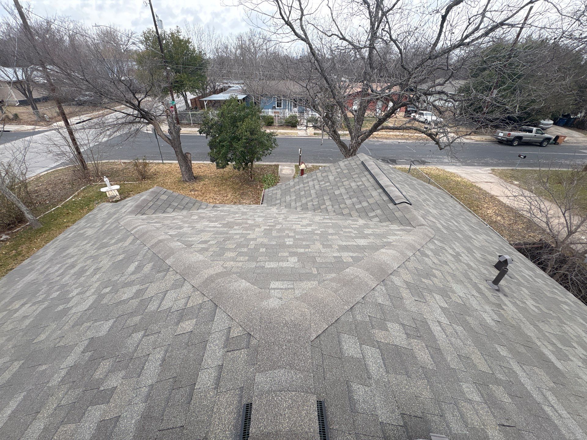 Roof Replacement in Austin, TX | Owens Corning Driftwood Shingles by Kstylez Roofing & Construction