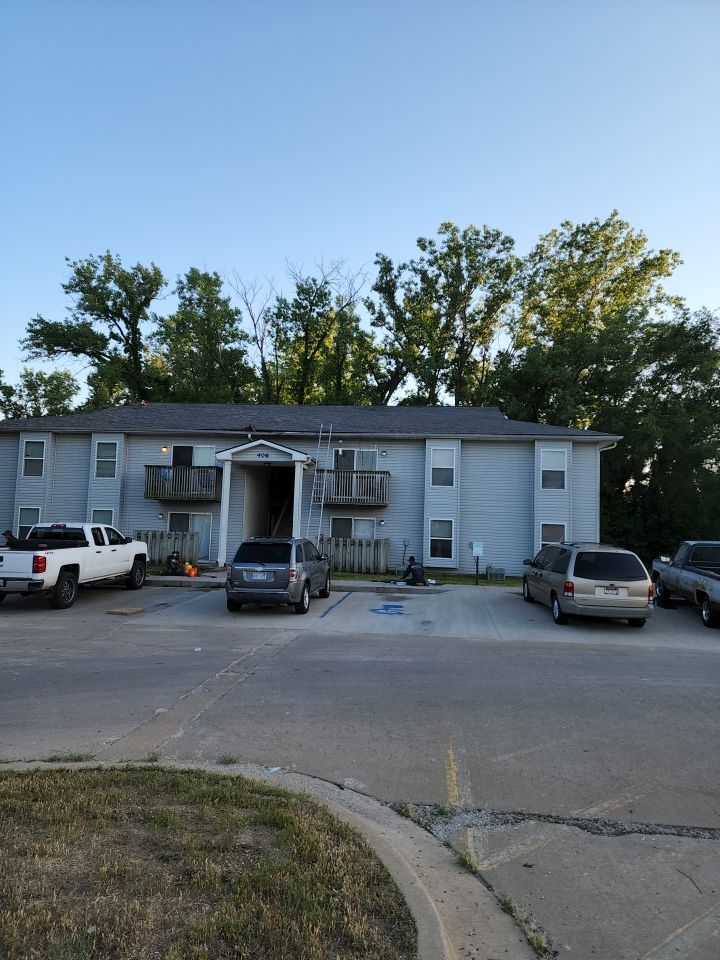 Multifamliy Complex ROOF REPLACEMNT with Ventilation Upgrades using Malarkey Vista Class III IR Shingles by Gorilla Exteriors Contracting, LLC