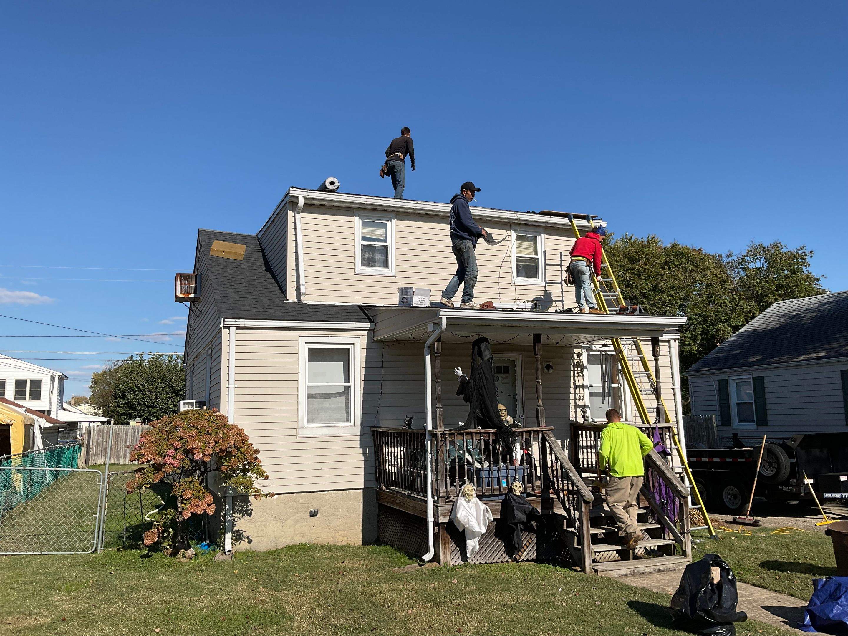 Residential Roofing Installation using XT-25 Shingles by Alpha Design Services