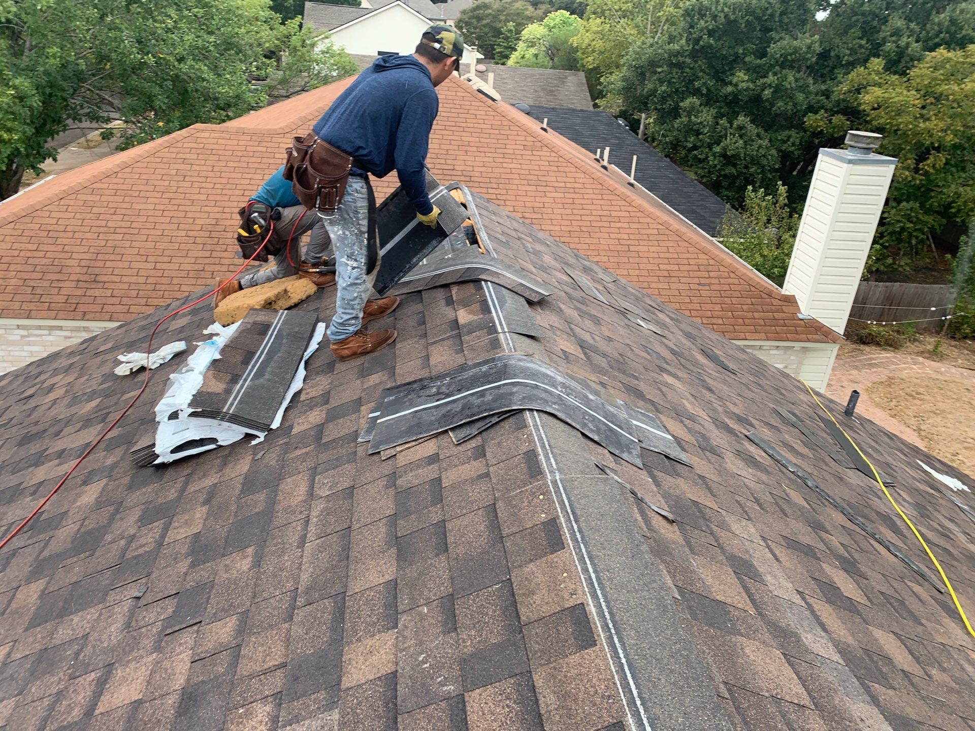 Cedar Park Residential Roof Replacement with OSB Sheathing and Shingle Installation by Caliber Restoration LLC