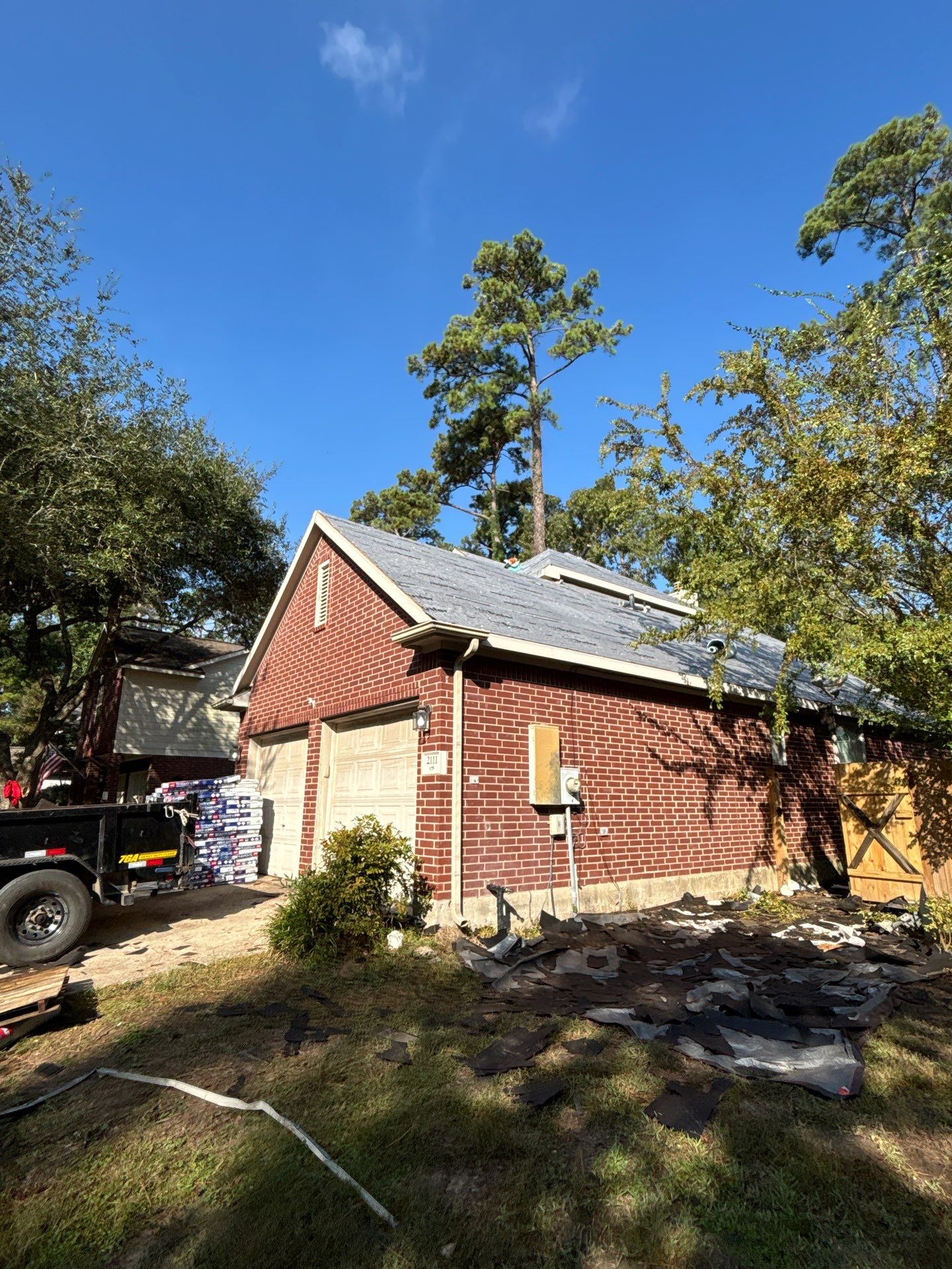 Roof Replacement in The Woodlands TX by Roof Repair Company