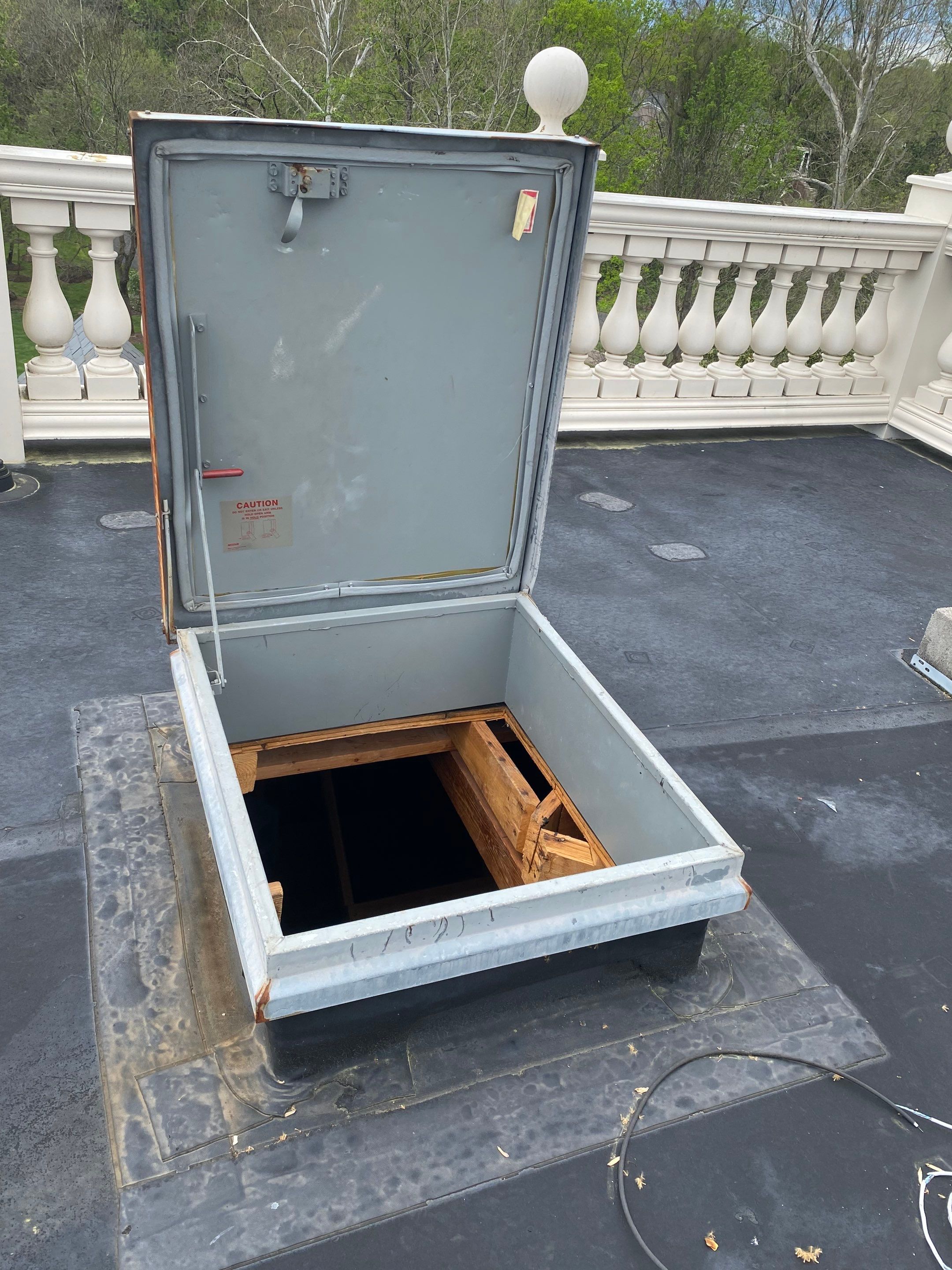 Lorton: EPDM Flat Roof with Partial Slate Replacement by RM Banning, Inc.