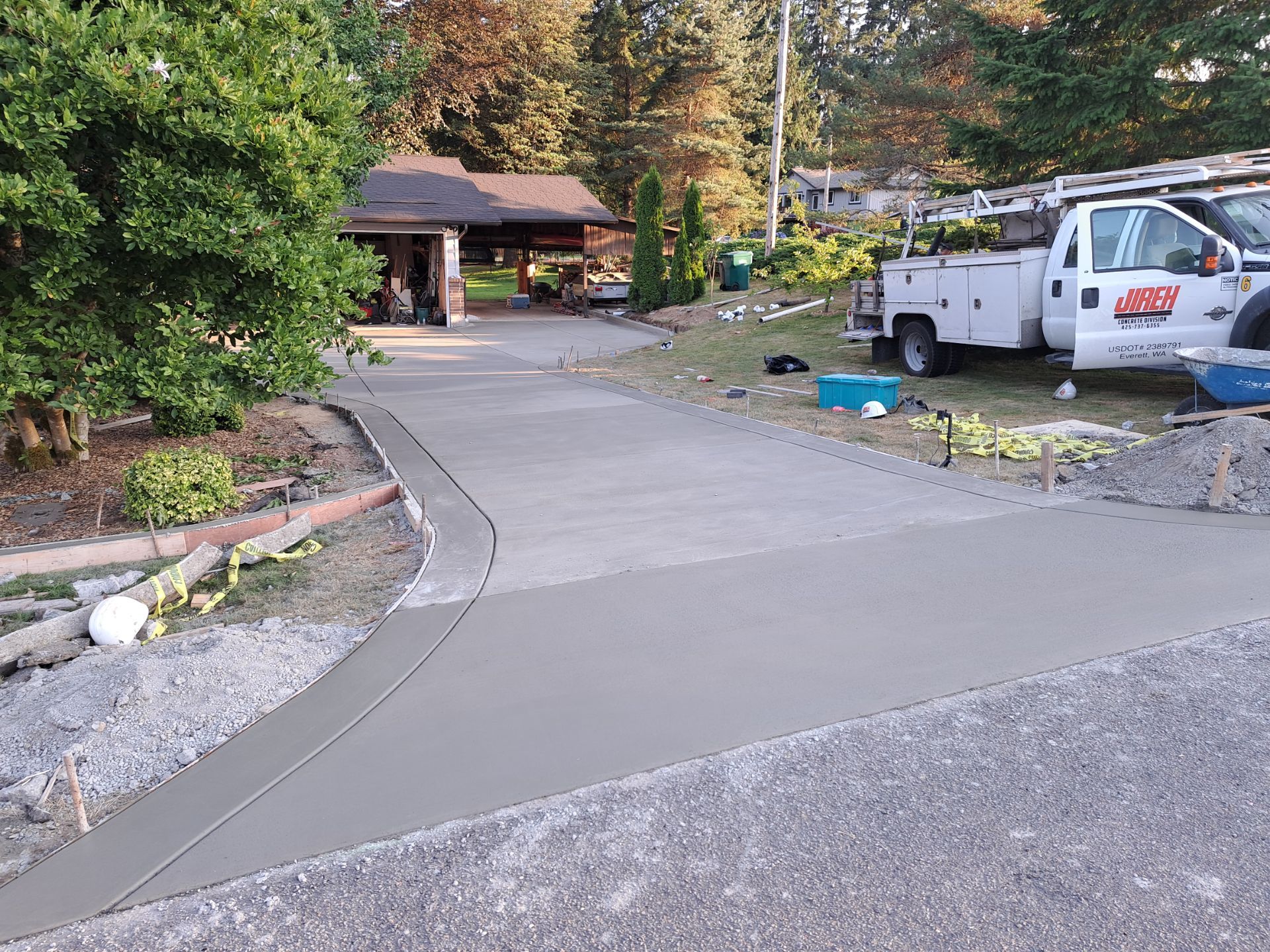 Rodd | Concrete Driveway Extentension by Jireh Asphalt & Concrete Inc 
