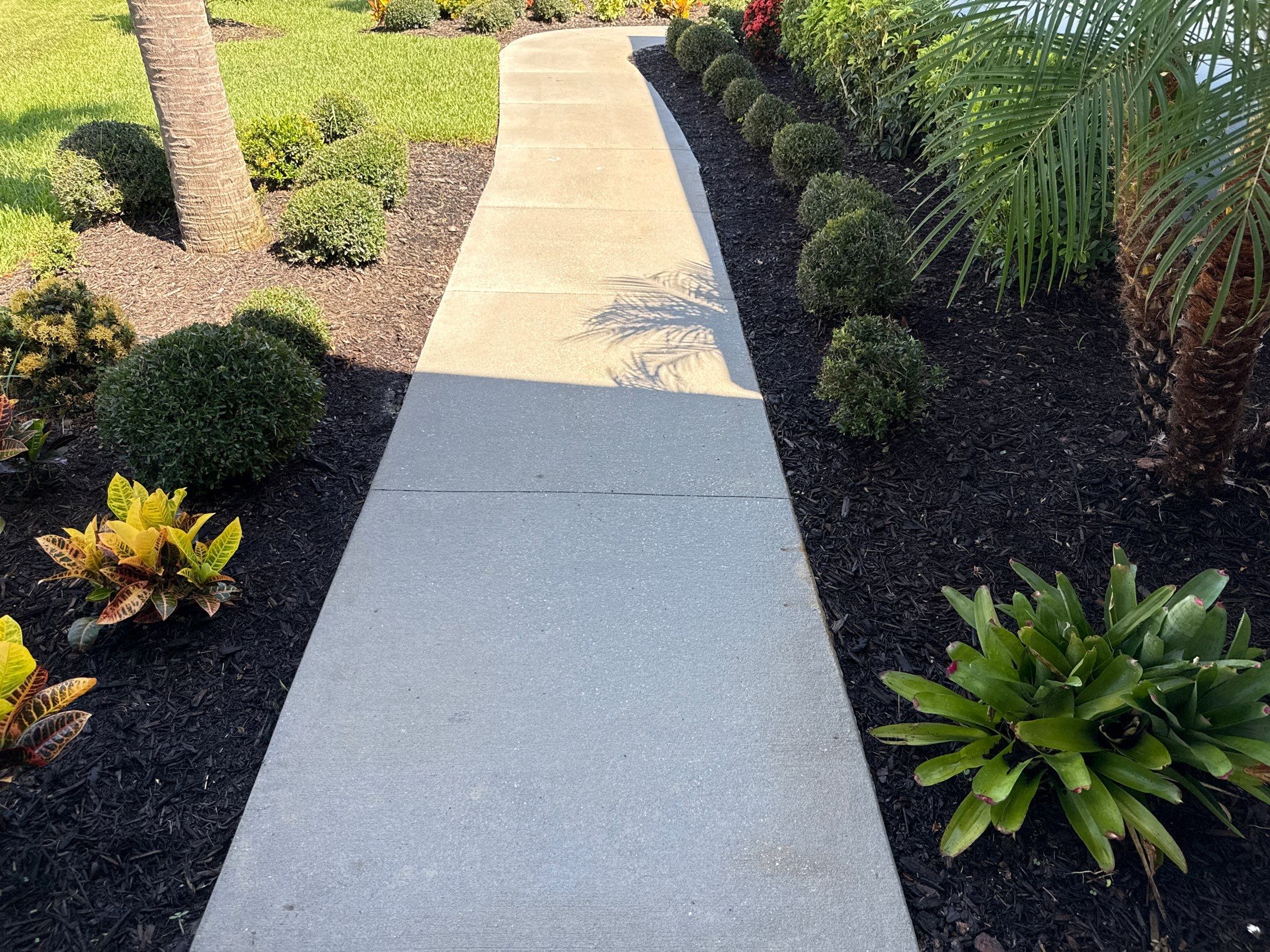 Concrete Driveway & Sidewalk Cleaning — Canoe Creek Community, Parrish, FL by Sunshine AquaWash