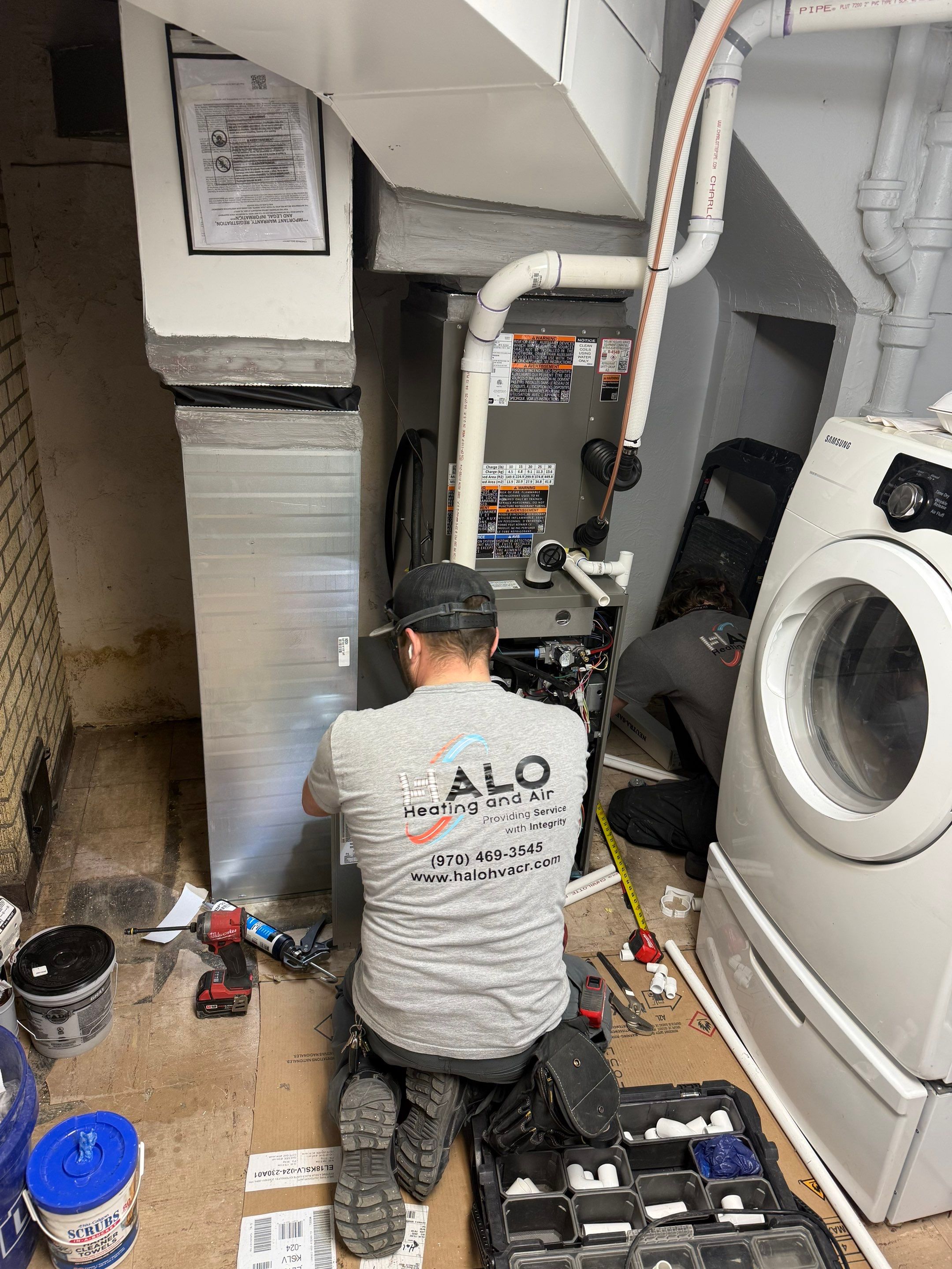System Upgrade: 75-Year-Old Furnace Replacement by Halo Heating and Air