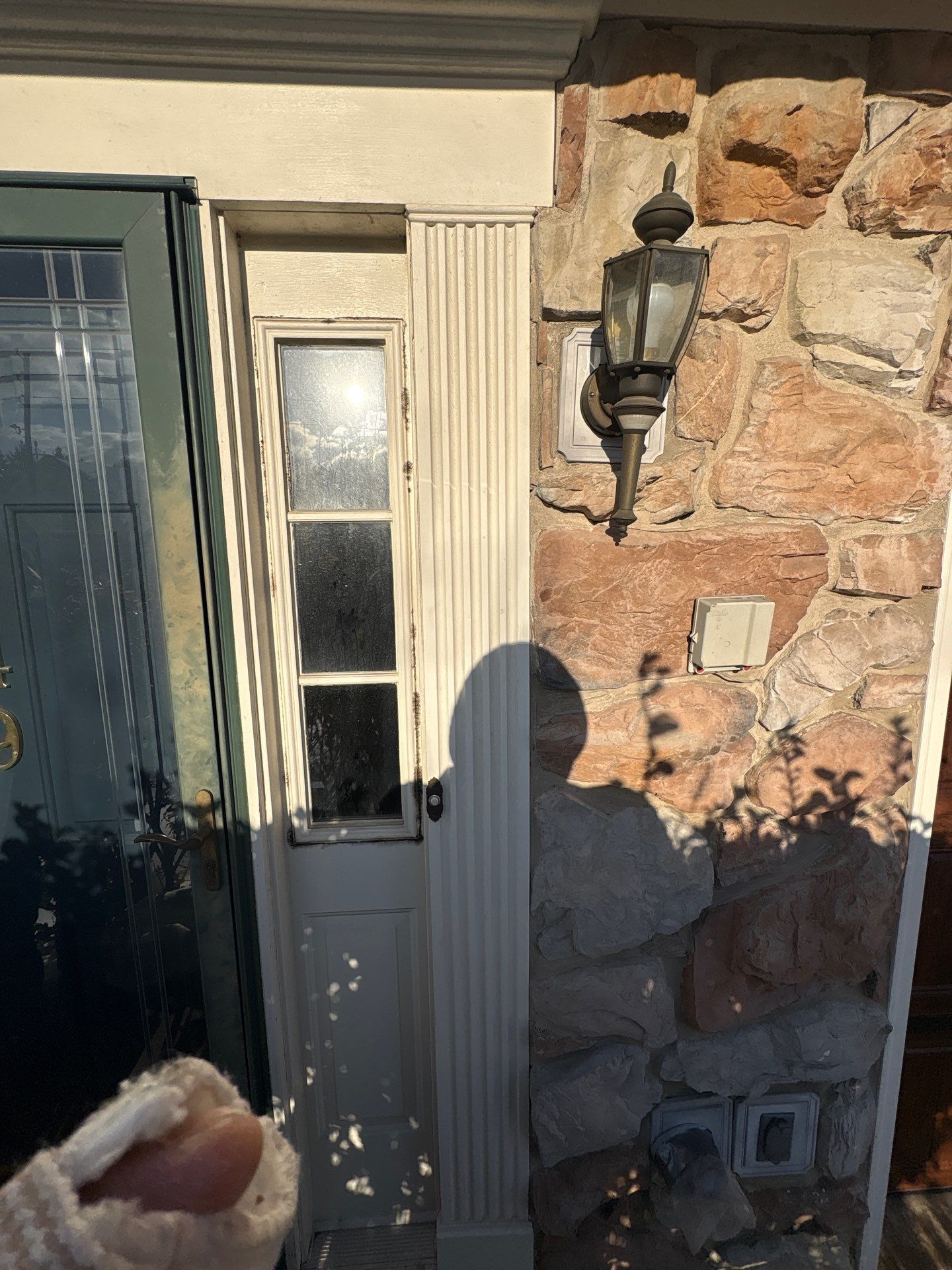 Door With Sidelite and Patio Door by Aspen Home Improvements