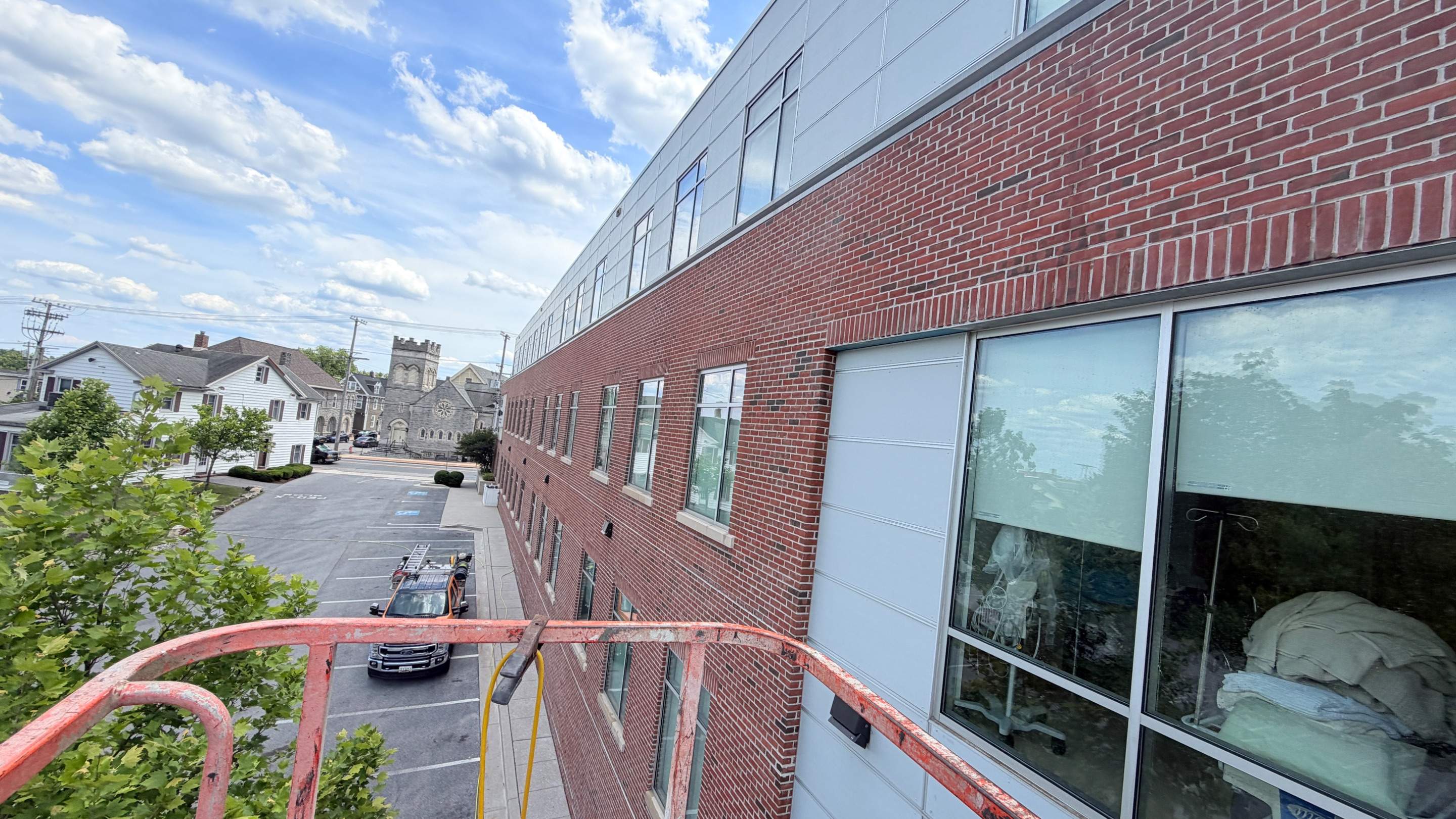 Commercial Building Washing and Exterior Cleaning in Catonsville by Baltimore Pressure Washers Inc.