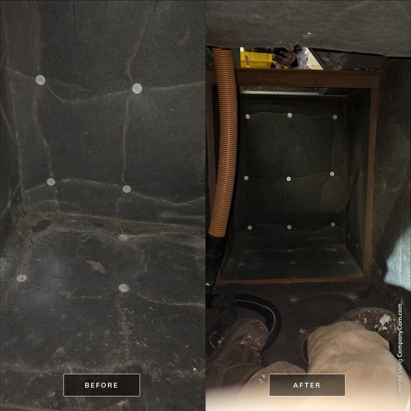 Project in Columbus by Voyager Air Duct Cleaning