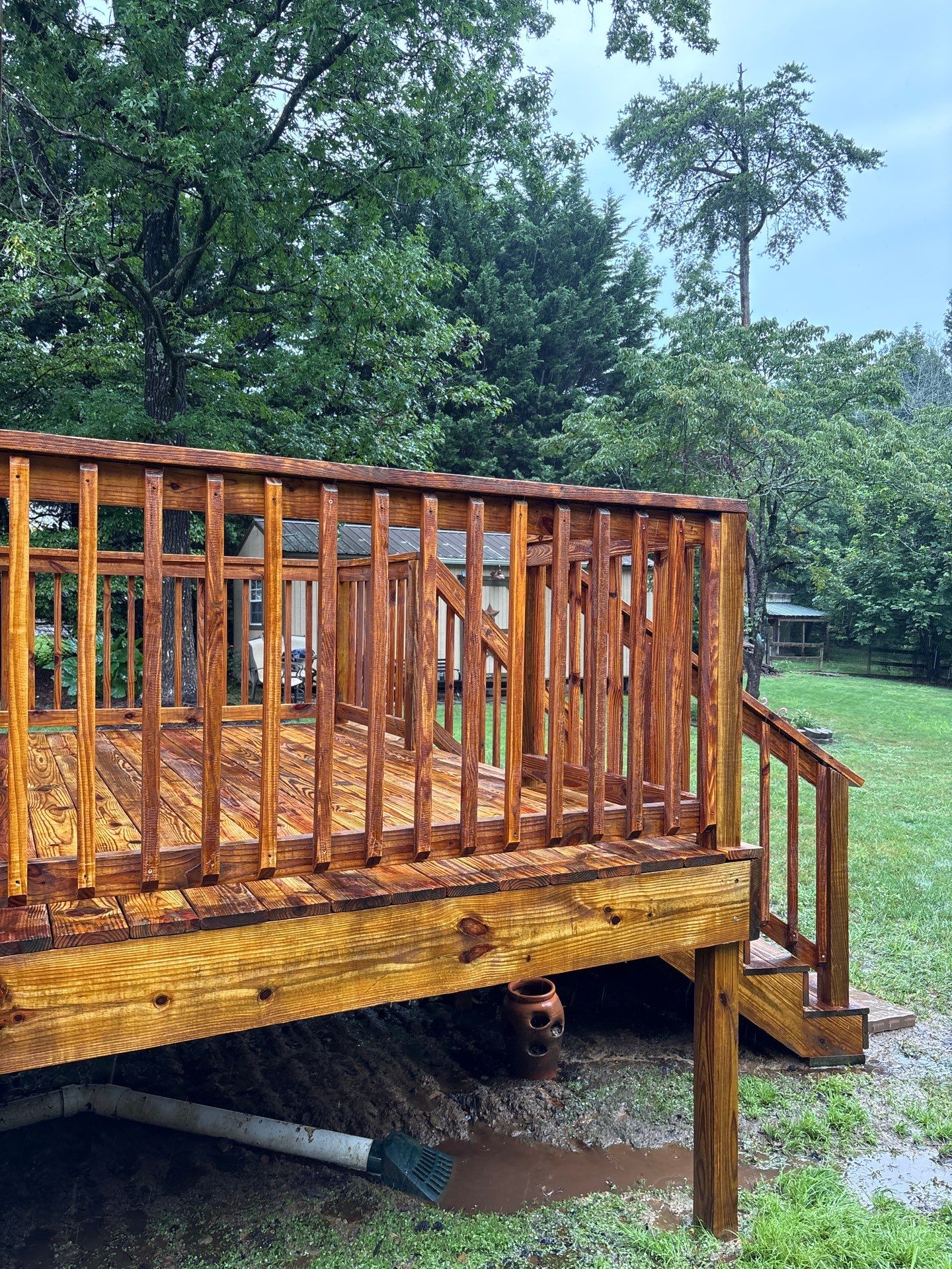 Wood Deck using Wood Sealant by DuraSeal