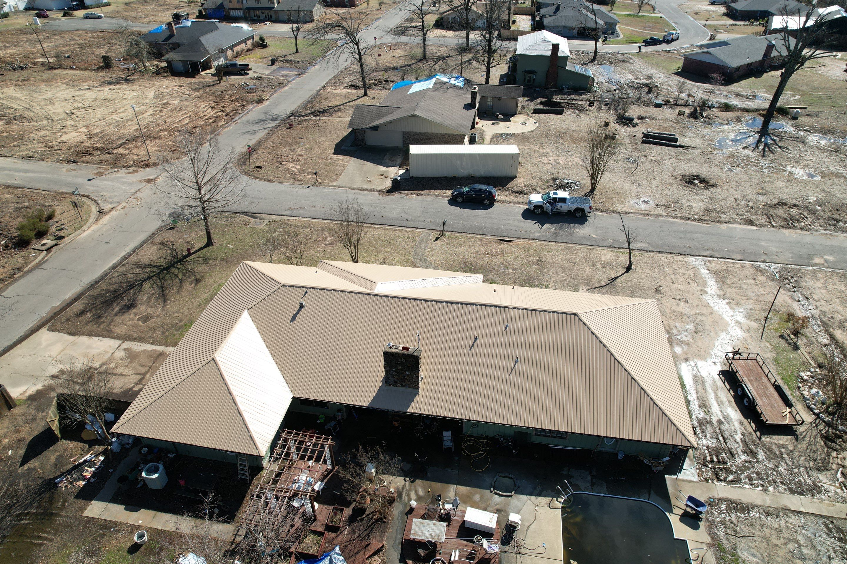 Residential Roof Replacement in Idabel, Oklahoma by Hostetler Roofing
