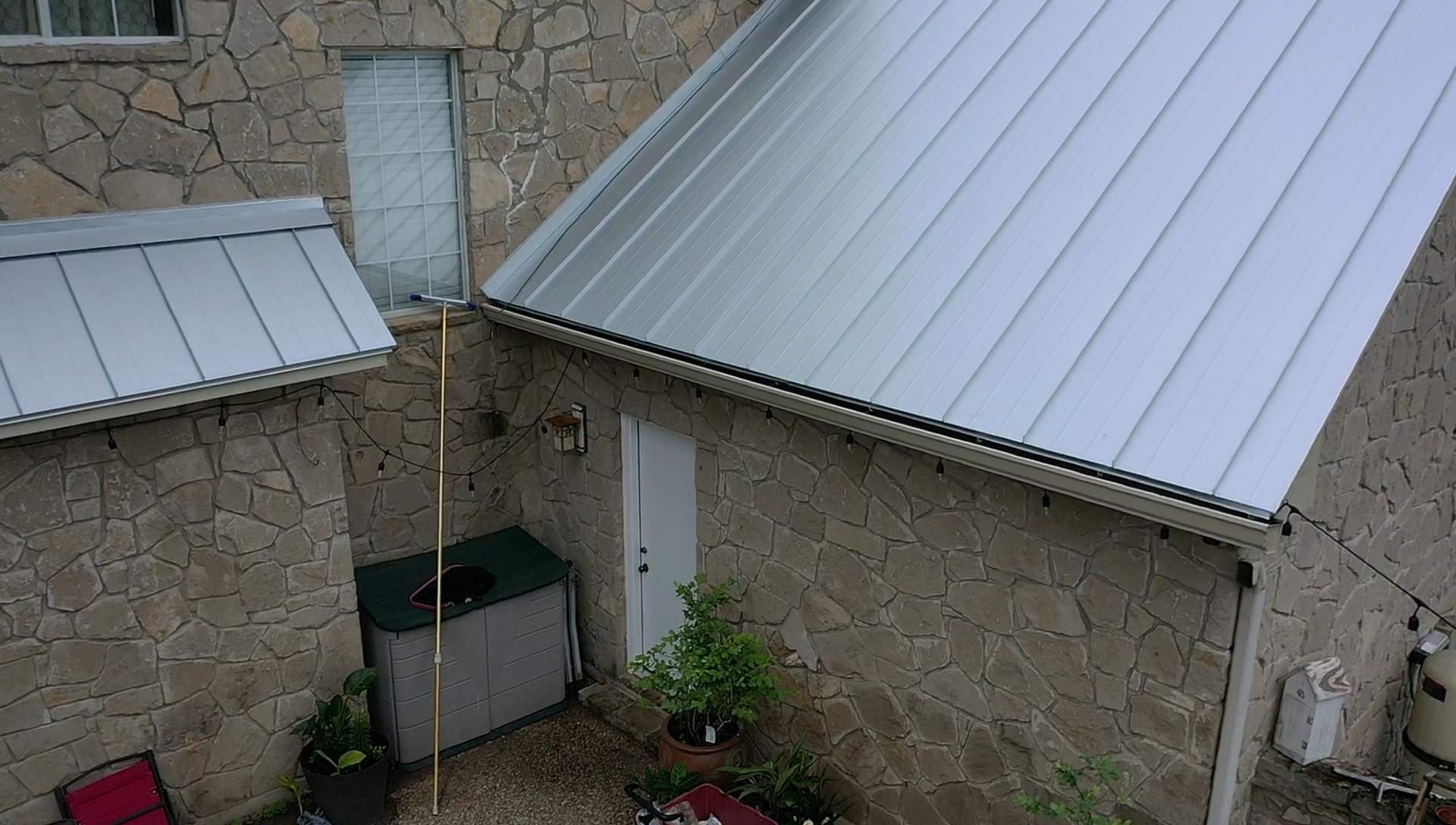 Residential Metal Roof Installation using McElroy Metal by Premier Roofing and Contracting