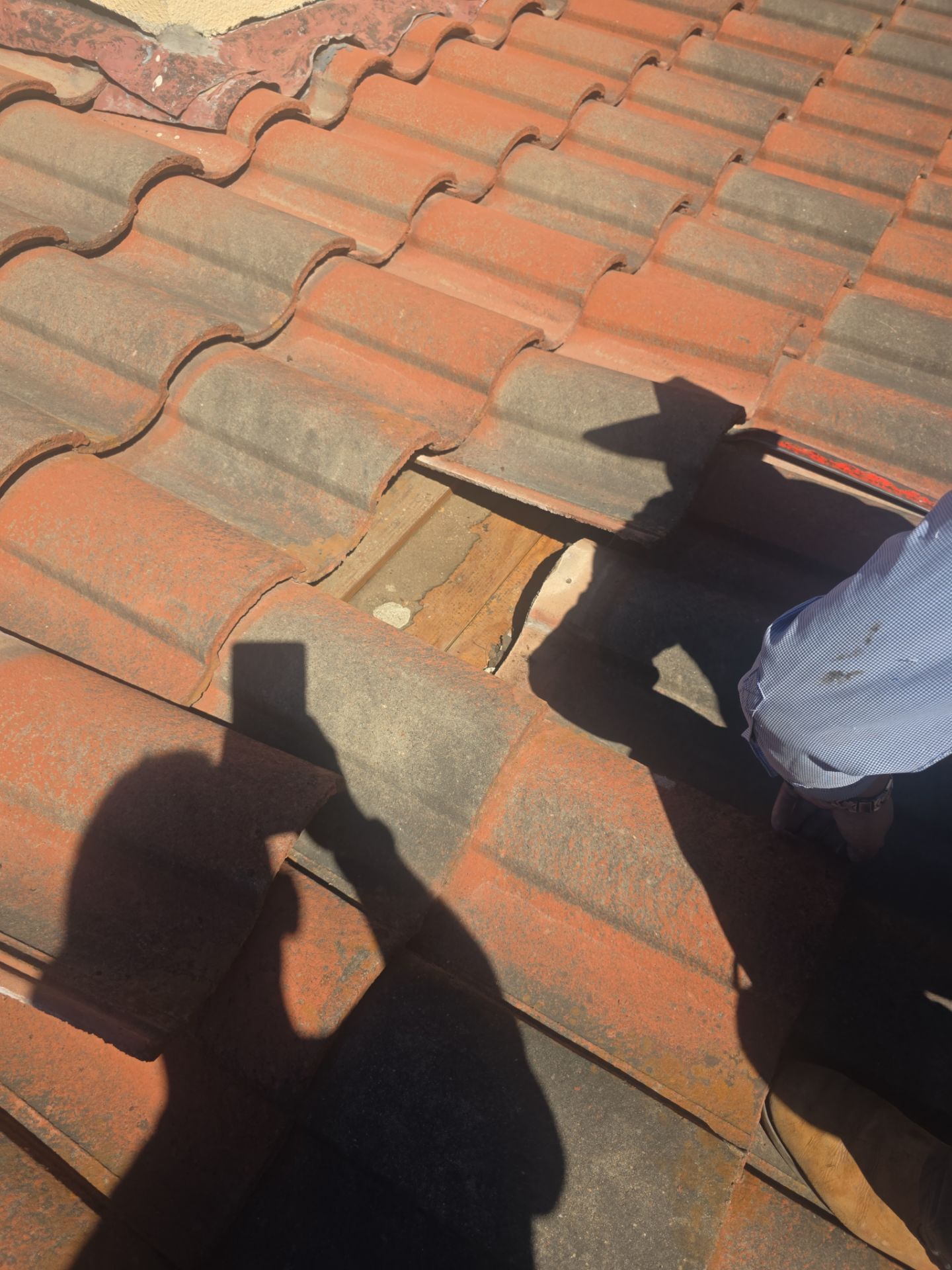 Specializing in tile roof repairs by REPS Austin Area Roofer