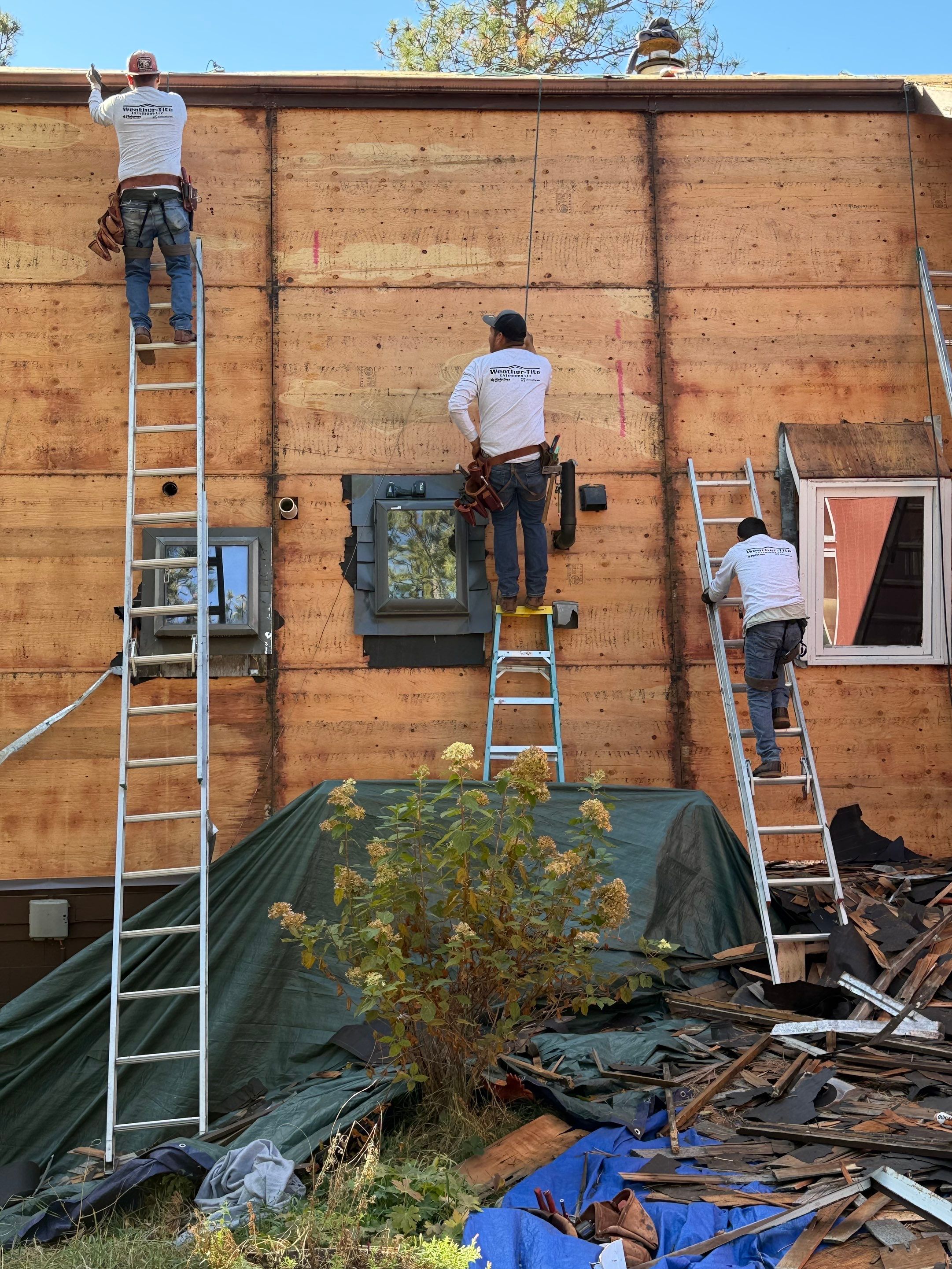 Brown Euroshield Beaumont Shake HP Roof Install by Weather-Tite Exteriors LLC