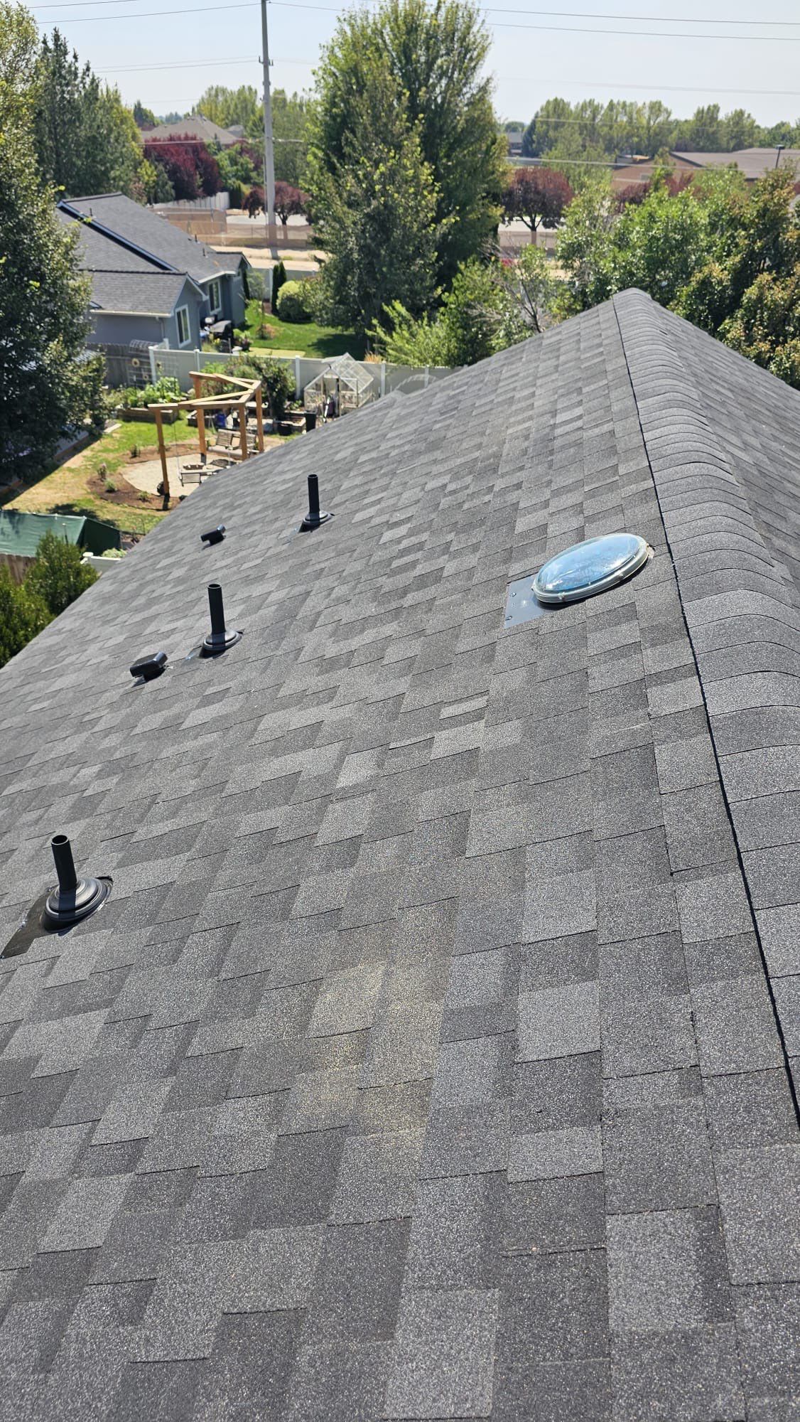 Asphalt Architectural Shingle Roof Replacement in Meridian, Idaho by Olive Roofing