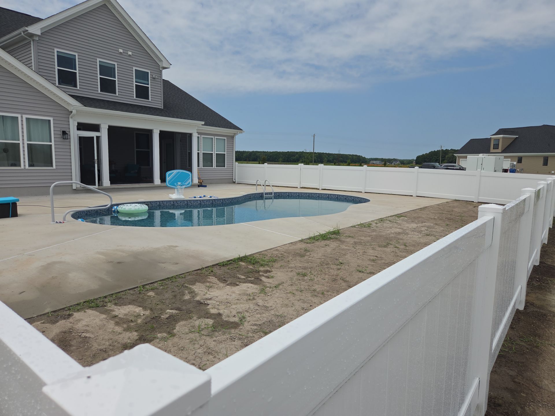 The Perfect Finishing Touch for Your Pool Area by Tidewater Fence