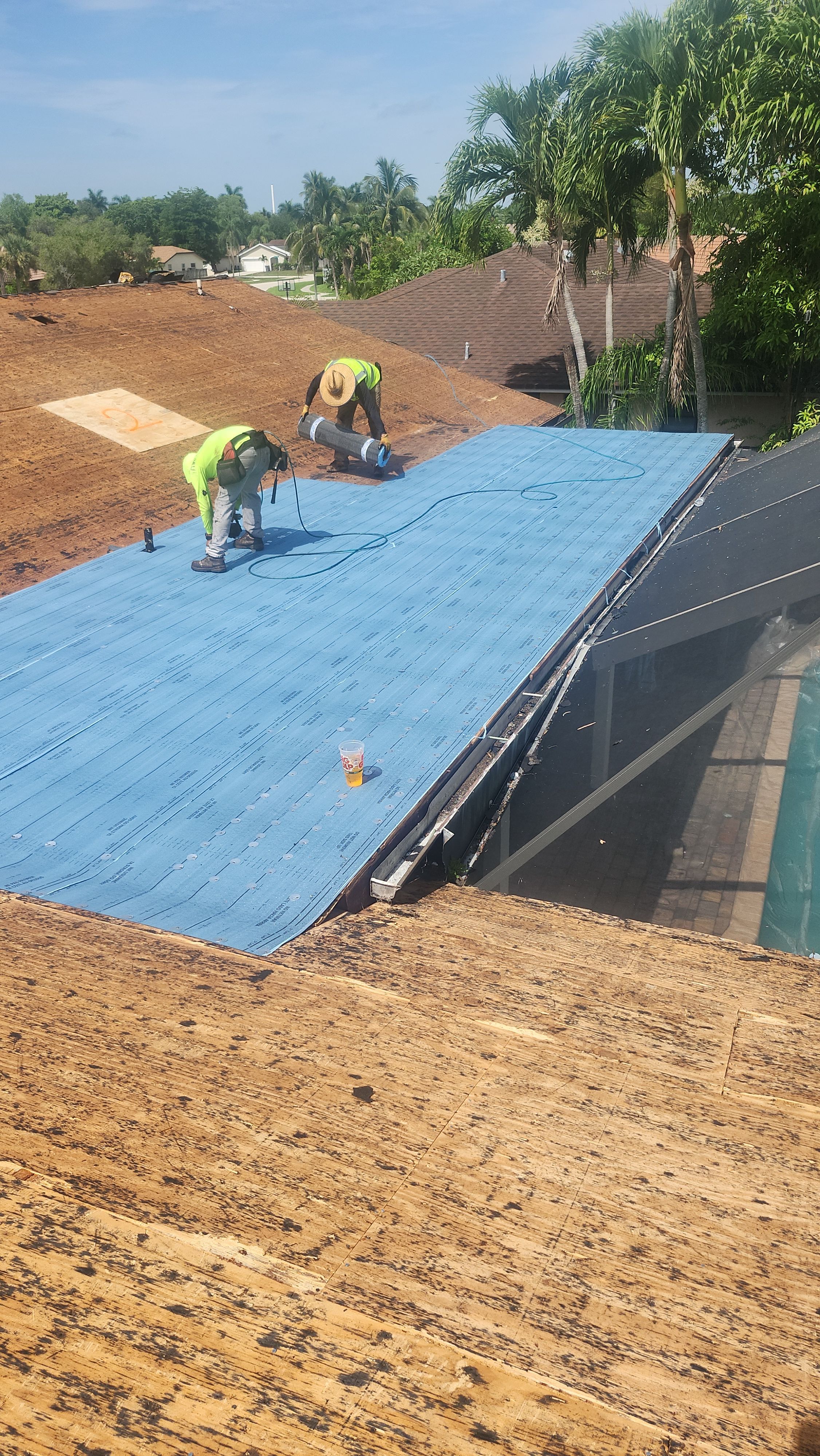 Asphalt Shingle Roof Replacement and Underlayment Installation in Boca Raton by Aastro Roofing