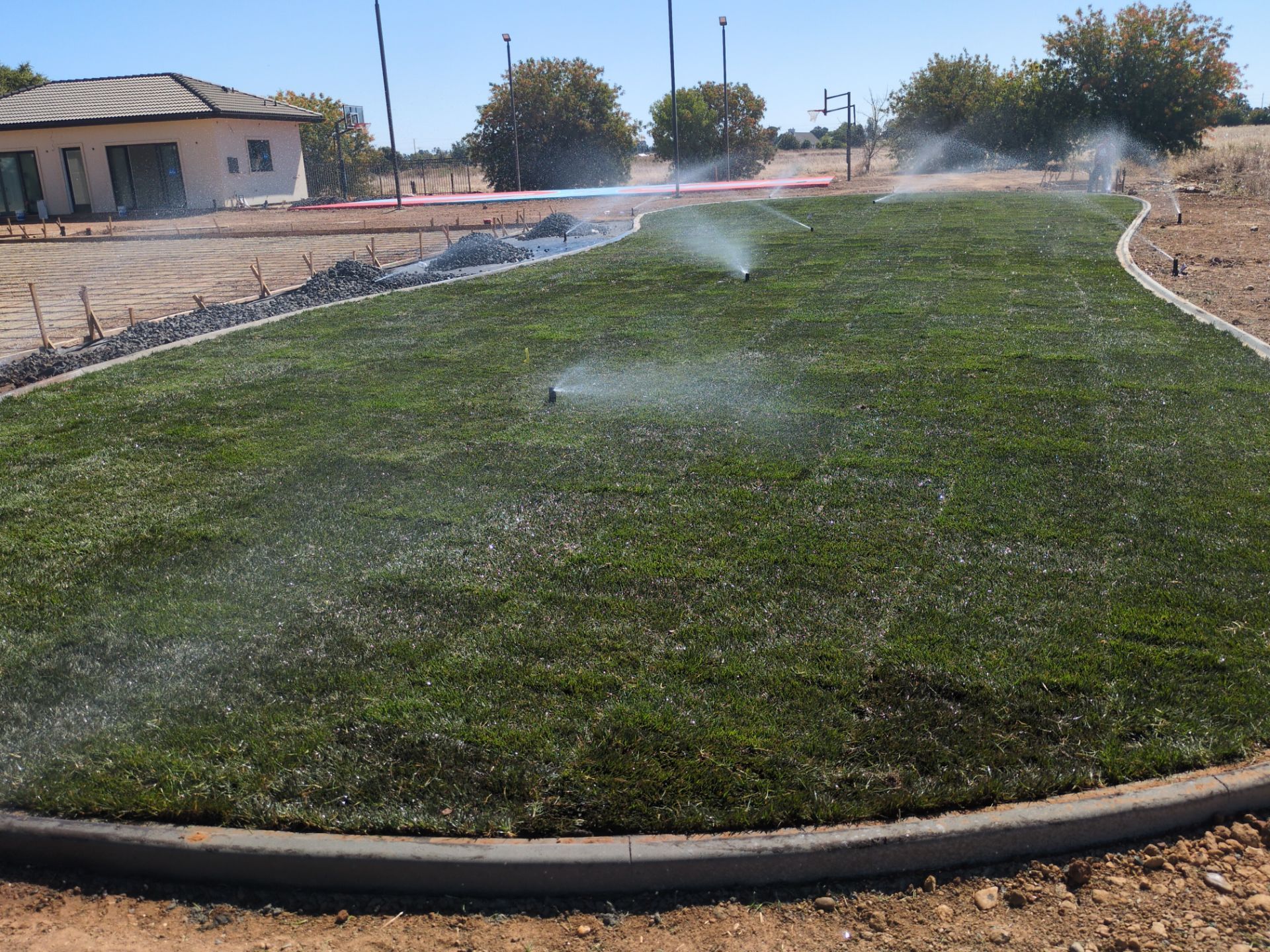 Project in Elk Grove by A - G Sod Farms