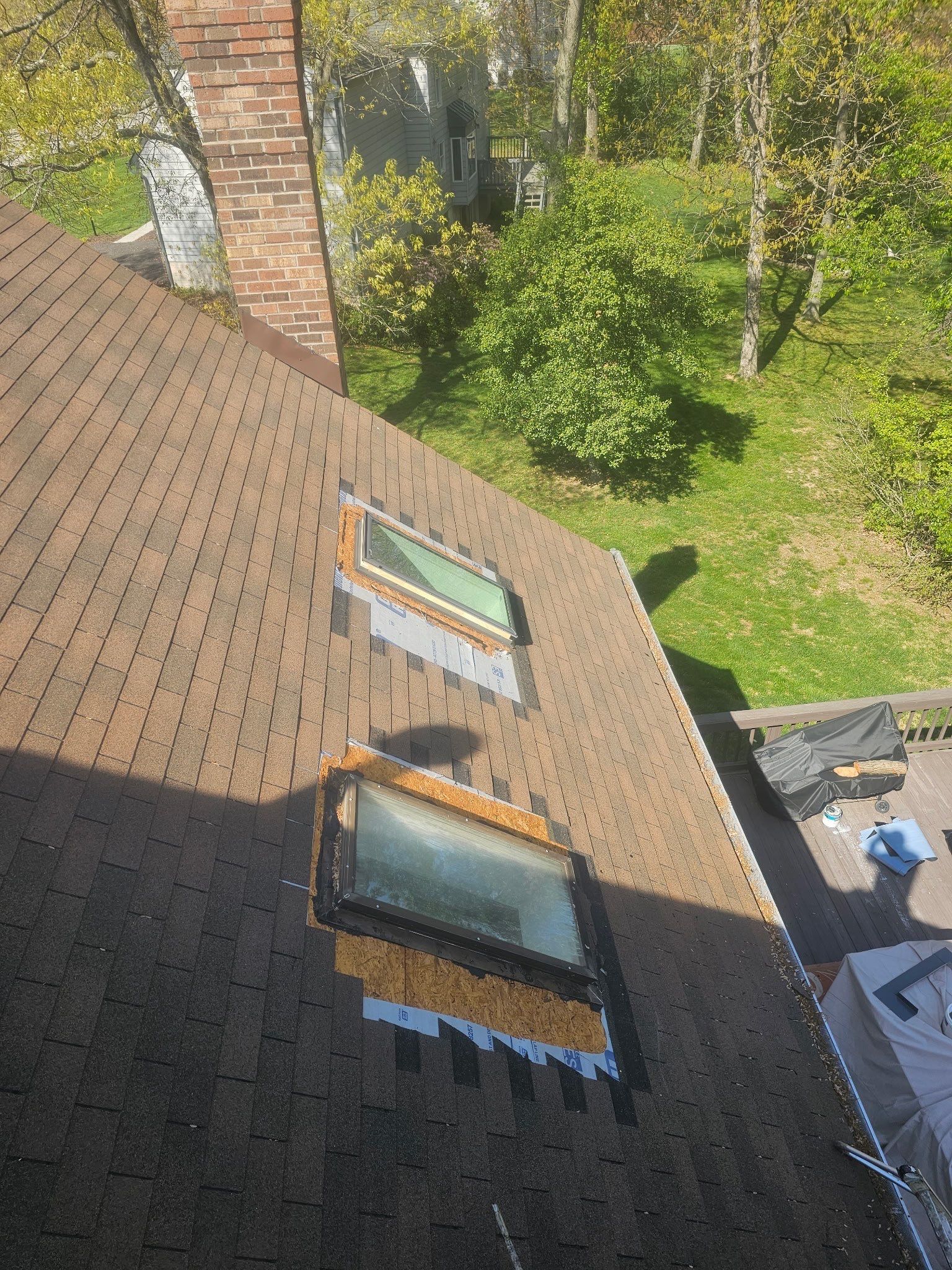 Skylight replacement without full roof replacement by Window Depot of Annapolis