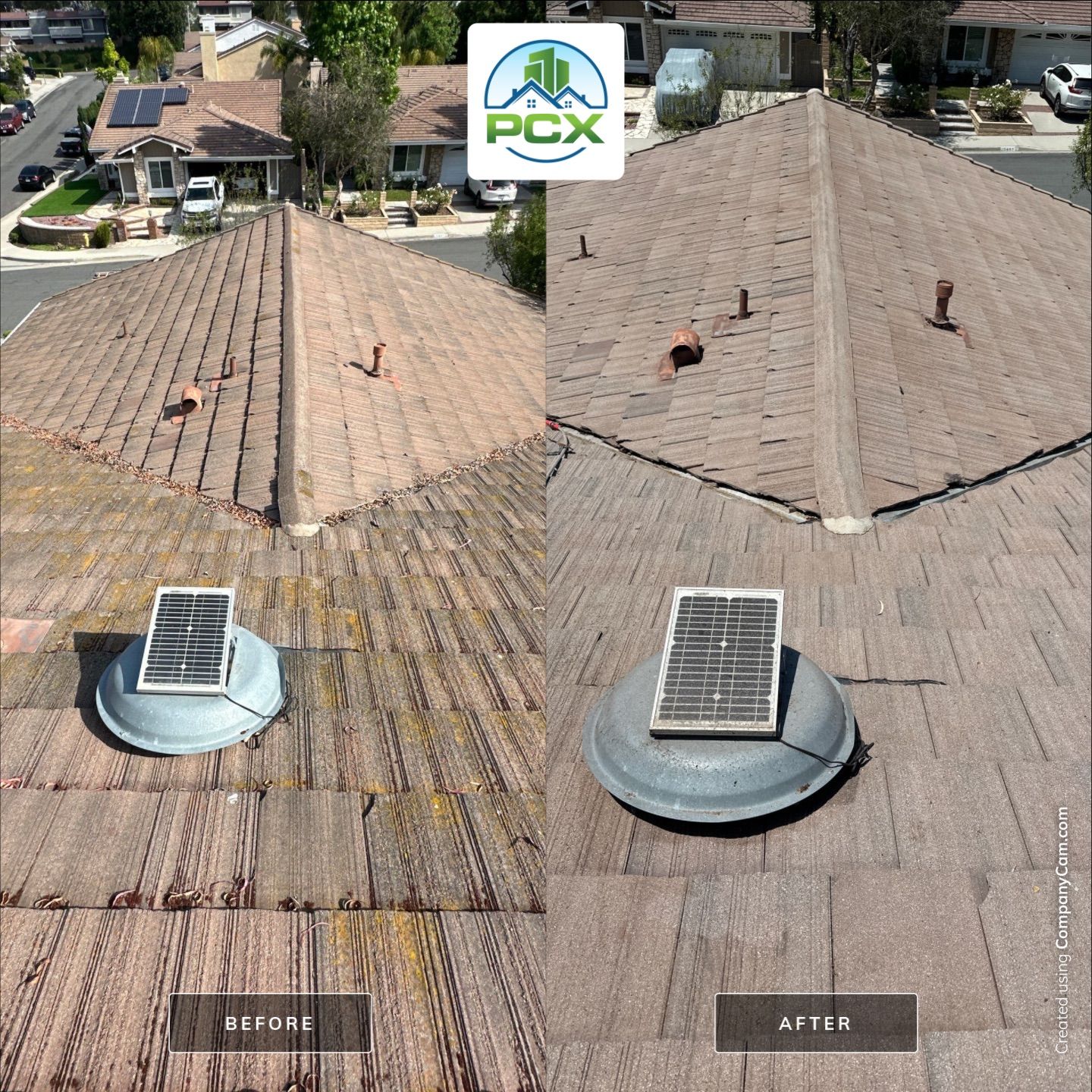 Orange County Roof Washing in Lake Forest by Property Cleaning Experts