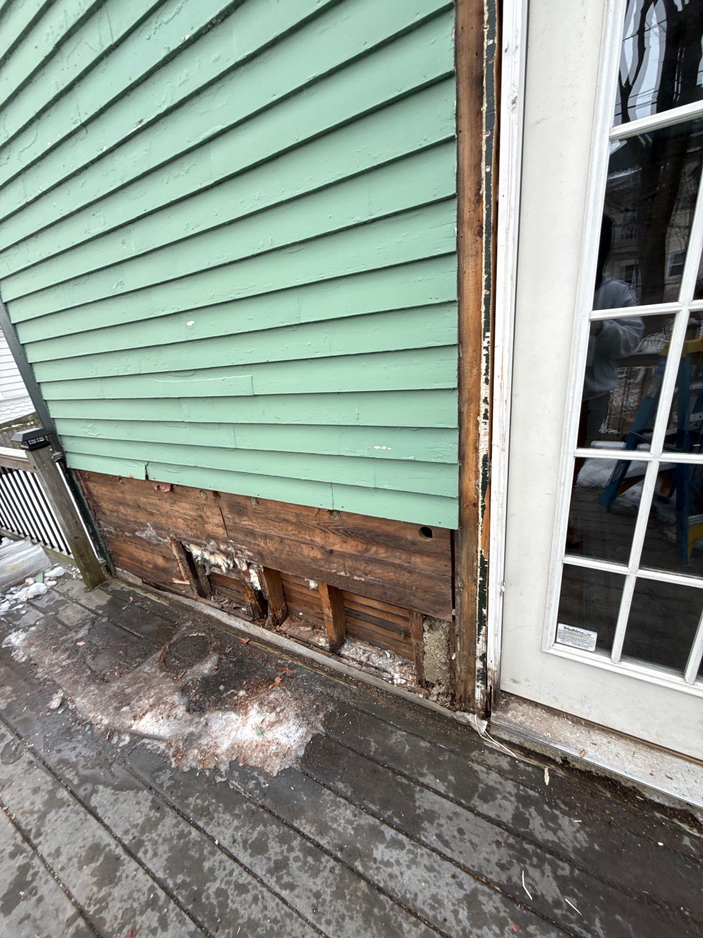 Water Damage Repair with Siding Replacement & Proper Wall Flashing by Sensible Home Solutions