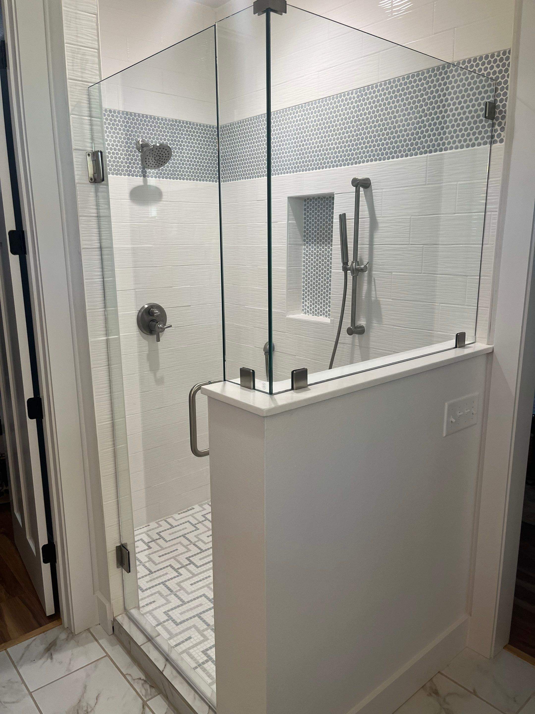 Shower Pictures by Custom Glass Service