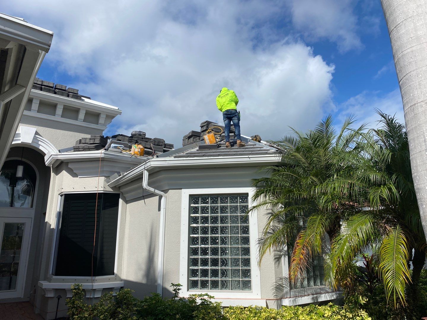 Residential Roofing Installation using Concrete Tile in West Bay Country Club by International Roofing