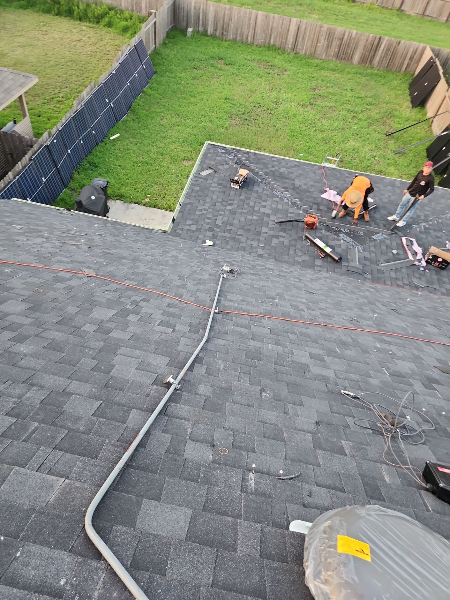 Residential Roofing Installation using Owen's Corning Duration (Lifetime) Shingles by Roof Repair Company
