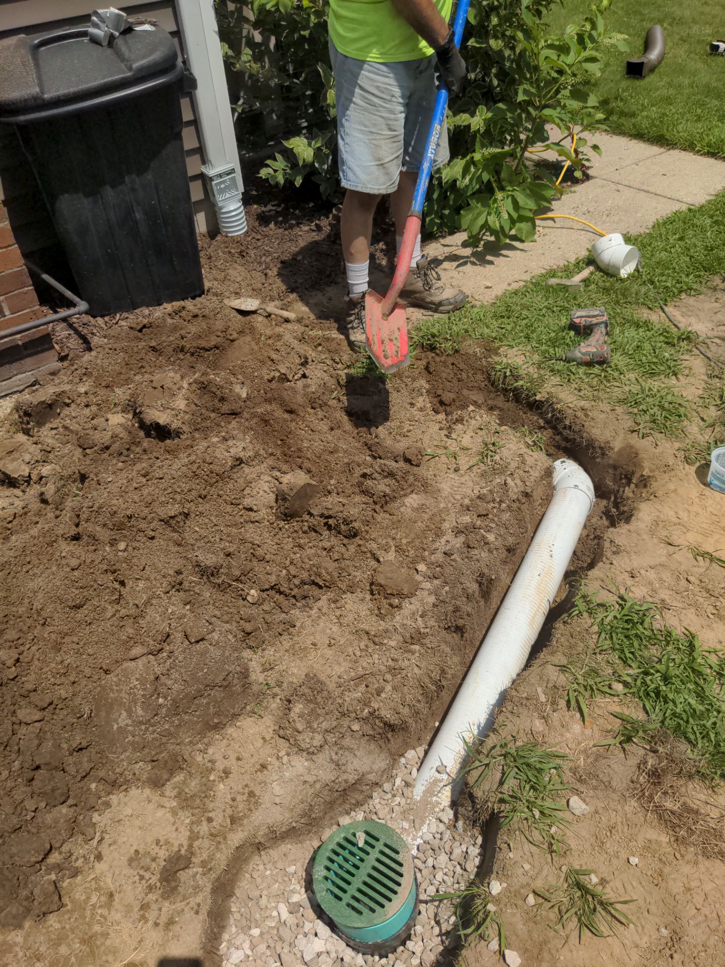 Interior Basement Waterproofing System and Egress Window Installation by Toledo Basement Repair 