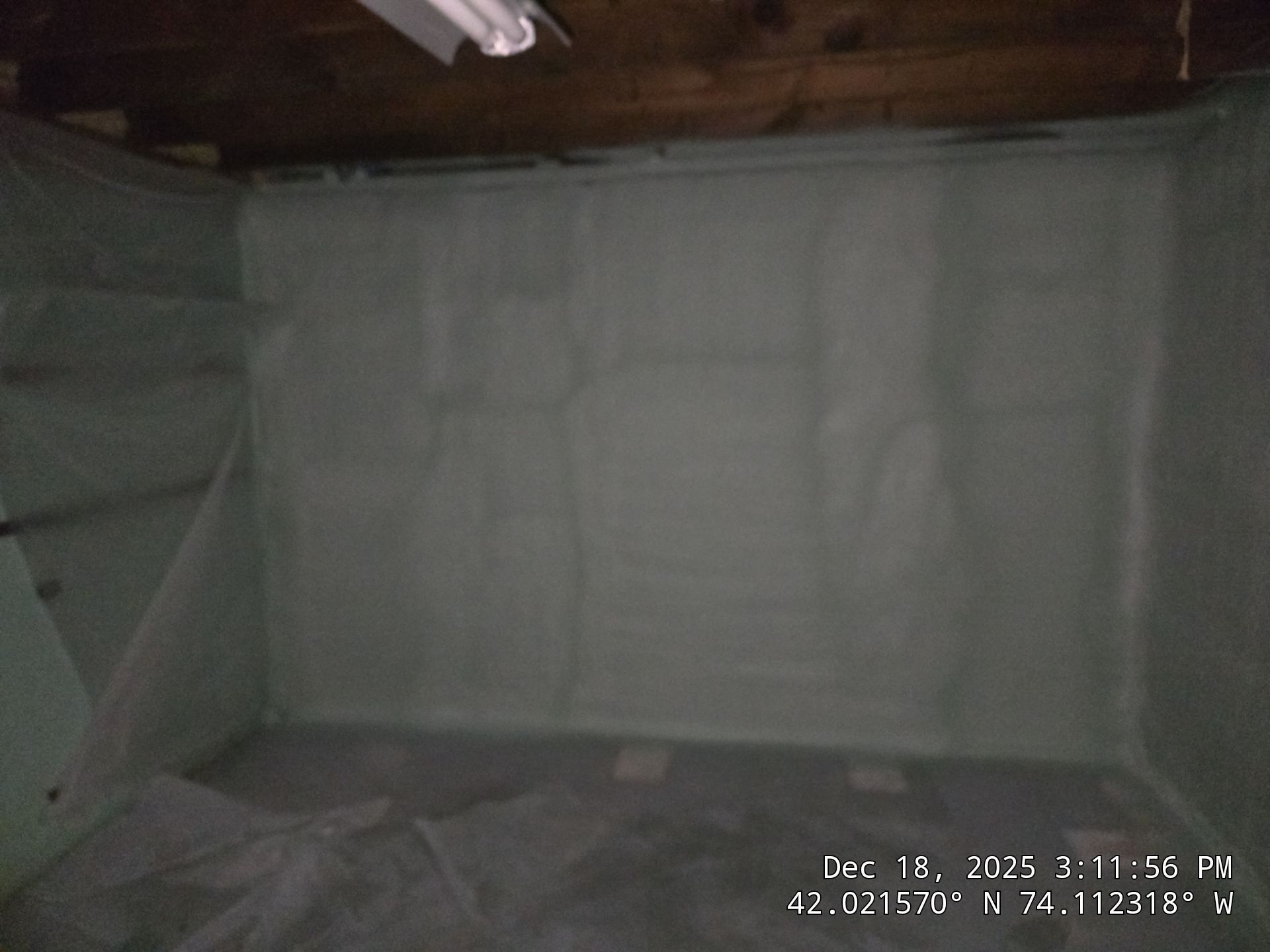 Attic Insulation using open cell spray foam by NYS Foam & Energy