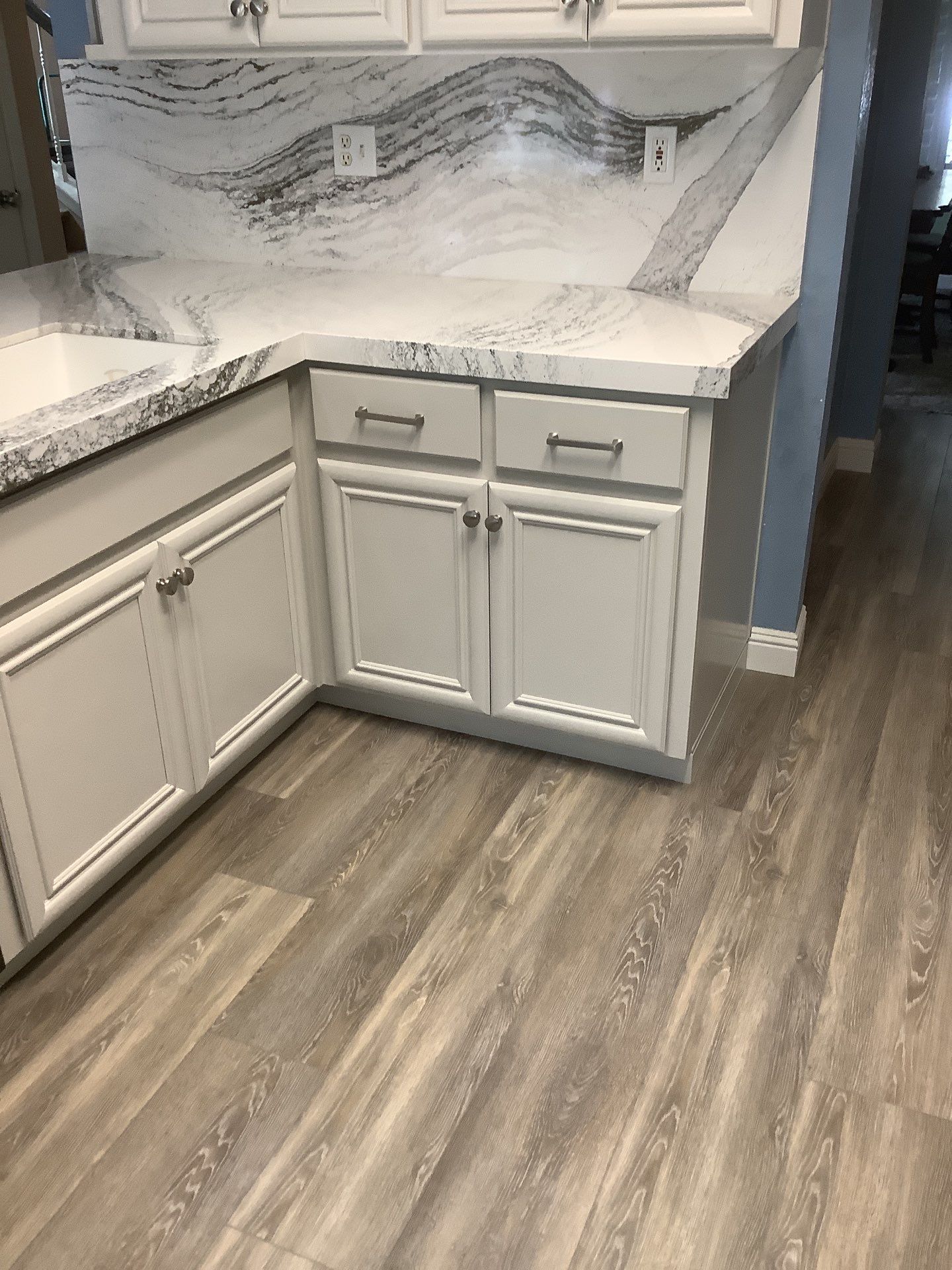 Cabinet Painting in Modesto California by Lancaster Painting