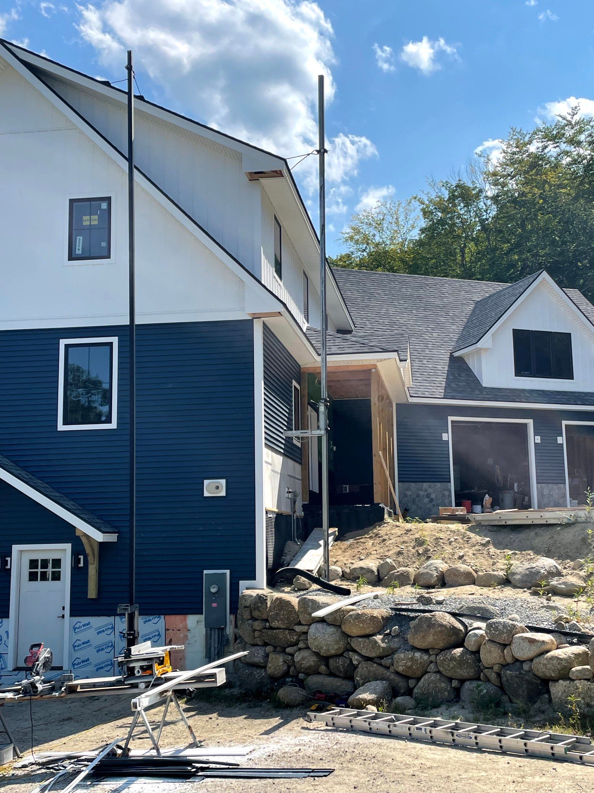 Siding Project in Antrim, NH (UPDATE) by Tall pine roofing