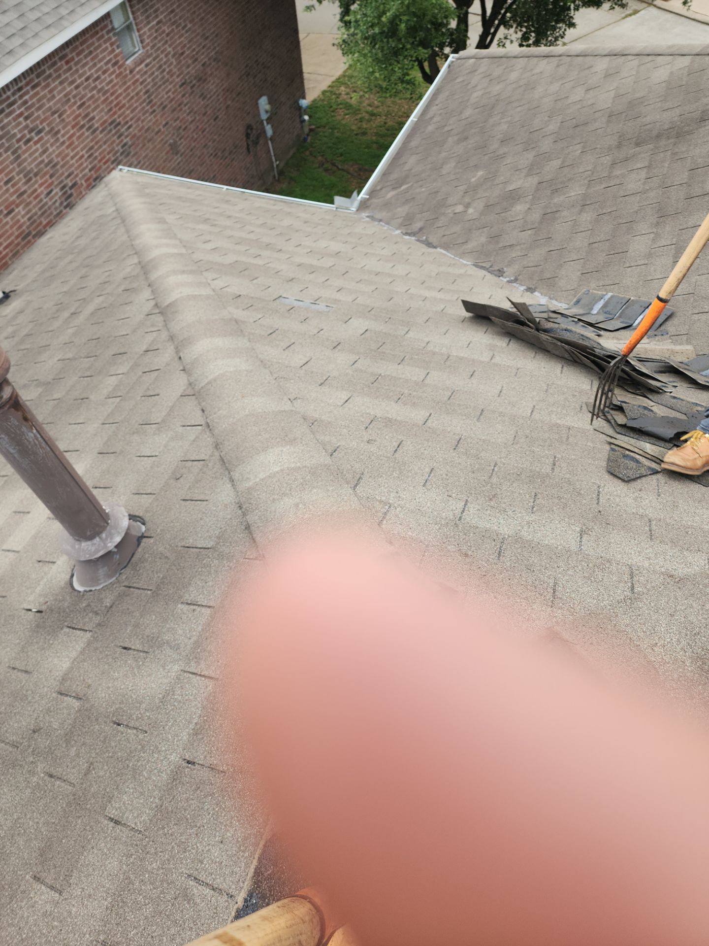 Residential Roofing Installation using Owen's Corning Duration (Lifetime) Shingles by Roof Repair Company