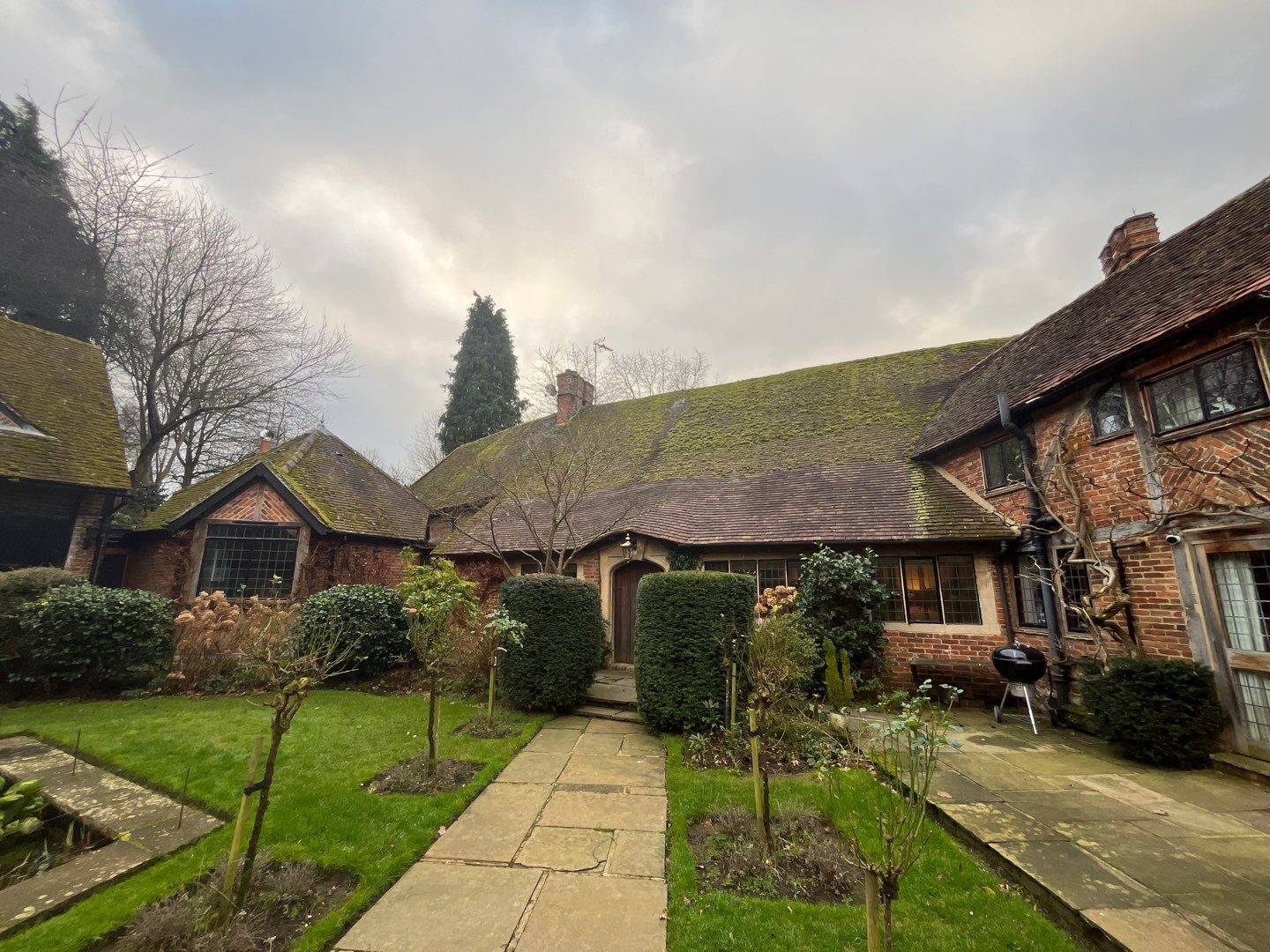 Roof Clean  - Moss Removal - Gutter Clean using Honda 15lpm Low Pressure Washing Machine by Ges Exterior Cleaning ltd