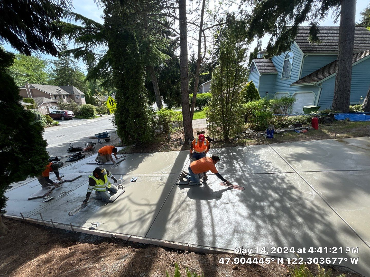 Debbie | Concrete Driveway by Jireh Asphalt & Concrete Inc 