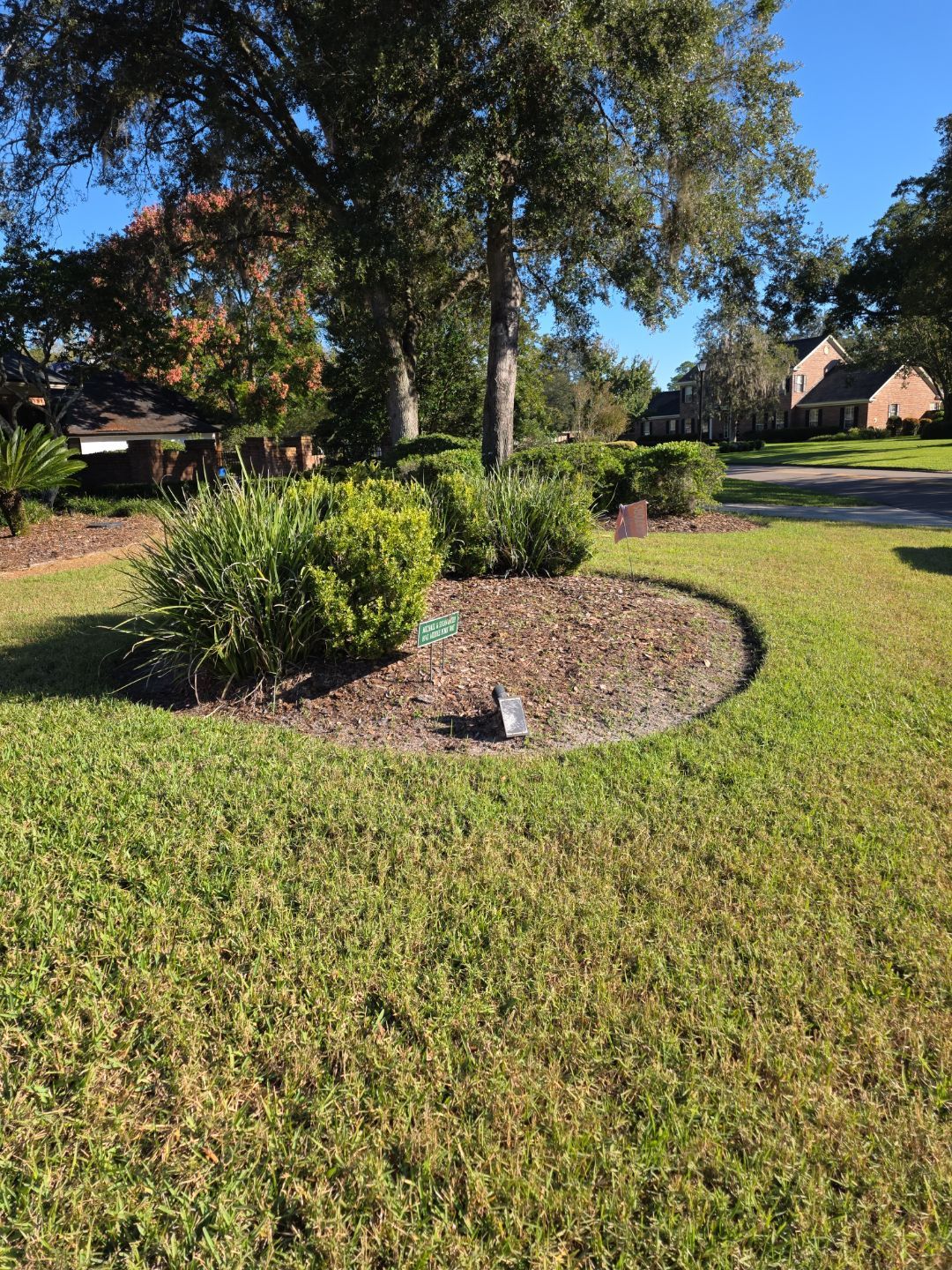 Deerwood Resident | Pine Bark Installation by ProGreen Services