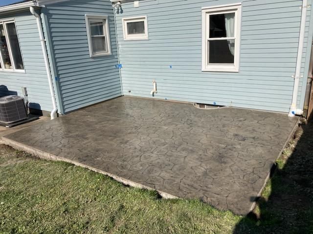 Stamped Concrete by Ivy Lea Construction