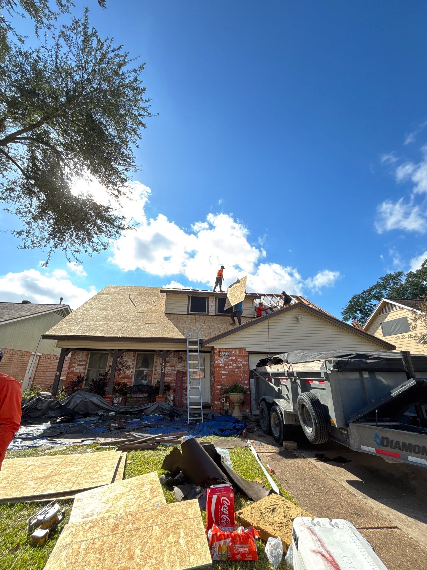 Roof Replacement in Burke Meadow, Pasadena TX by Roof Repair Company