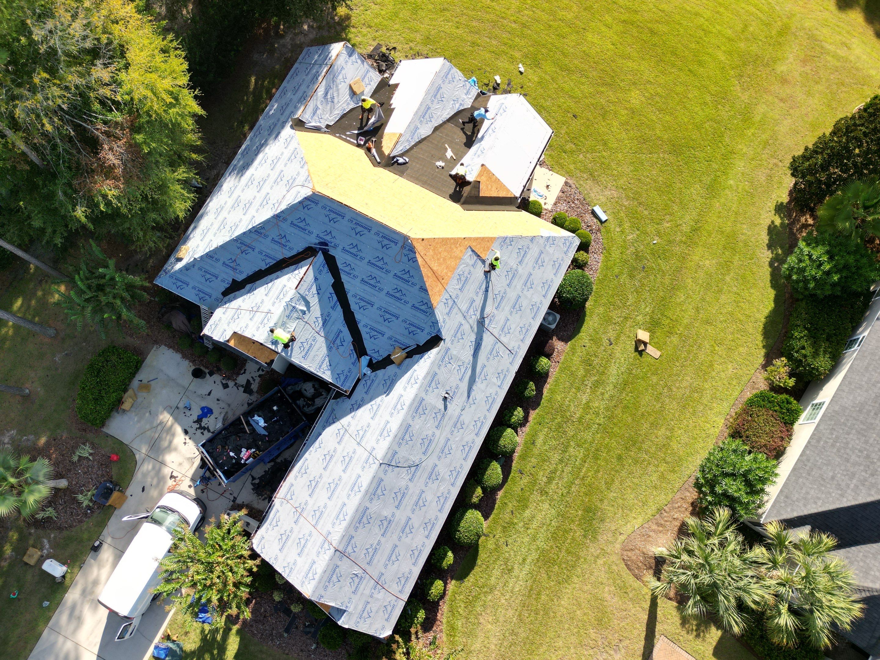 Residential Roofing Installation using Atlas Pinnacle Pristine Pewter by Talya Roofing