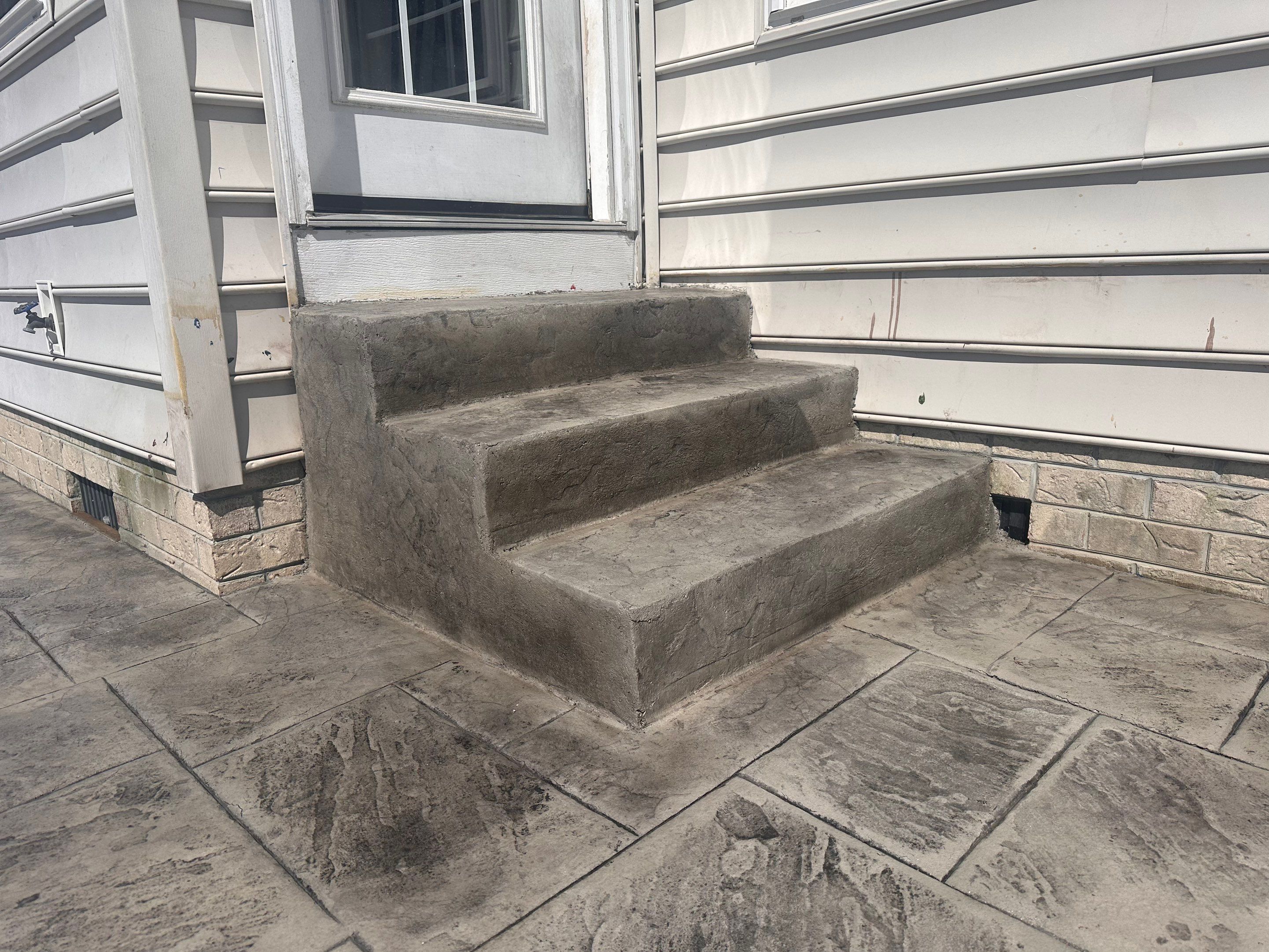 Project in Virginia Beach by Sam The Concrete Man Virginia Beach