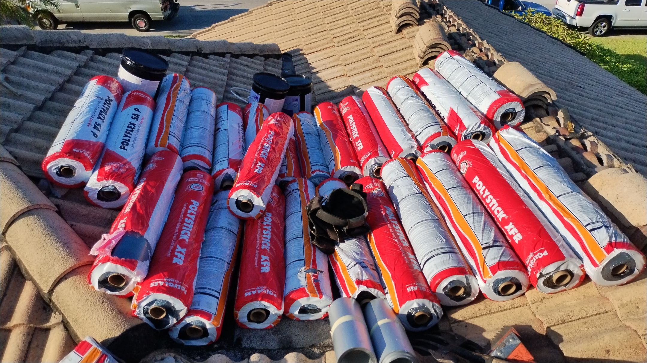 Residential Roofing Installation using 1" Nail strip metal roof by BLUES BROTHERS CONSTRUCTION CORP